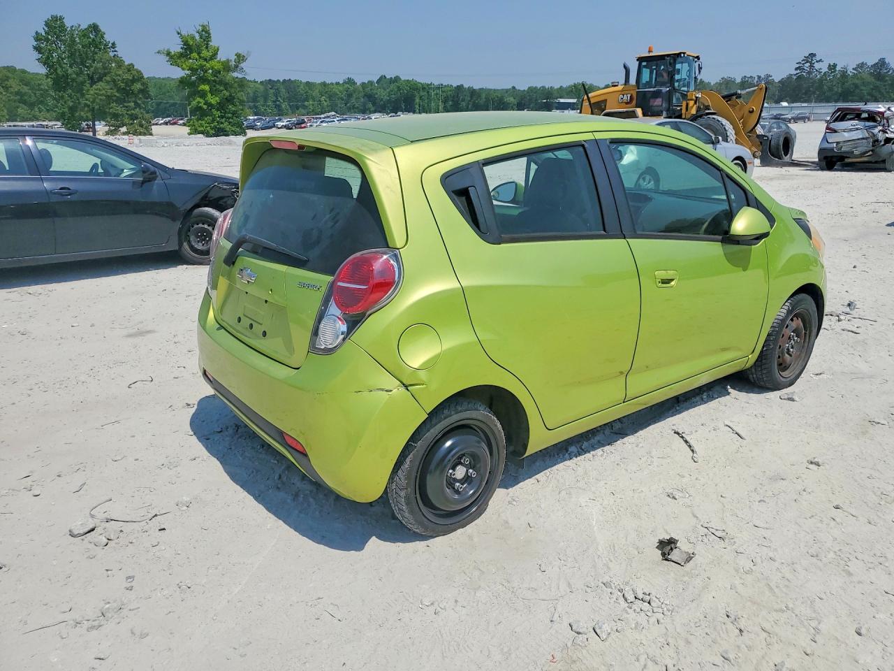 2013 Chevrolet Spark 1lt Green vin: KL8CD6S90DC566723