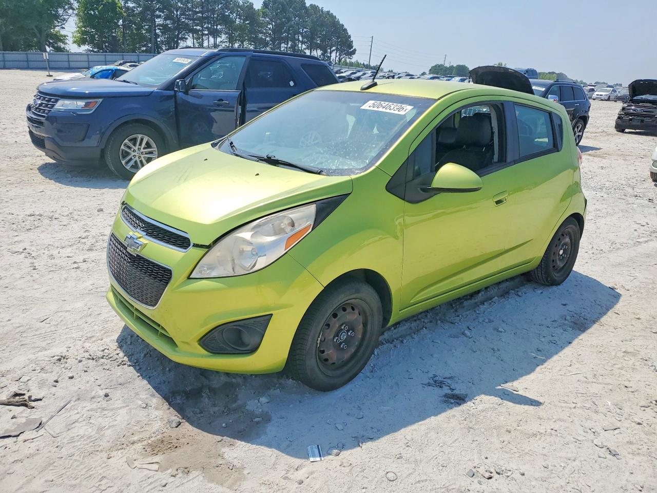 2013 Chevrolet Spark 1lt Green vin: KL8CD6S90DC566723