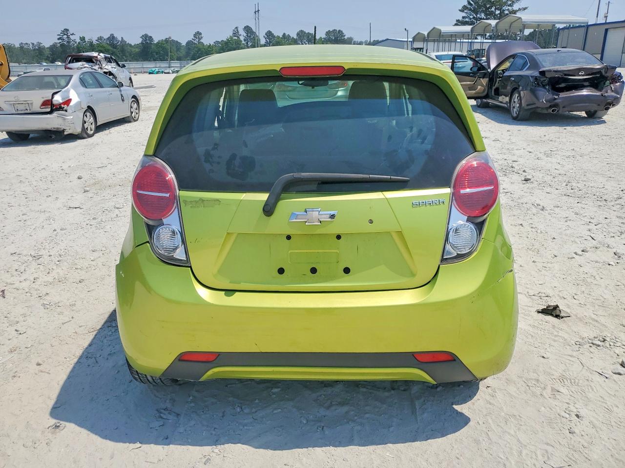 2013 Chevrolet Spark 1lt Green vin: KL8CD6S90DC566723