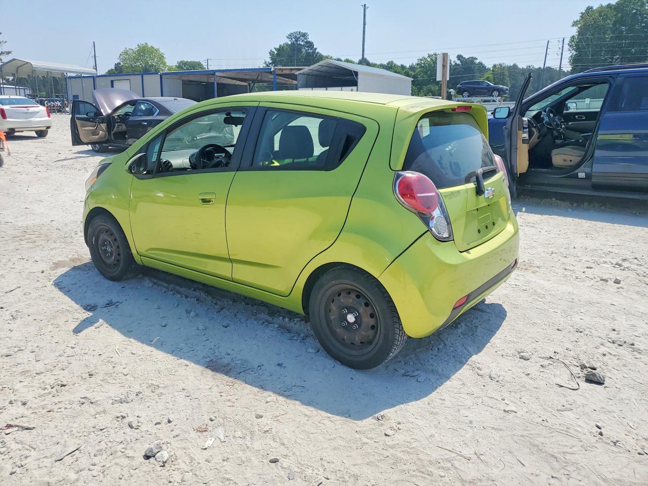2013 Chevrolet Spark 1lt Green vin: KL8CD6S90DC566723