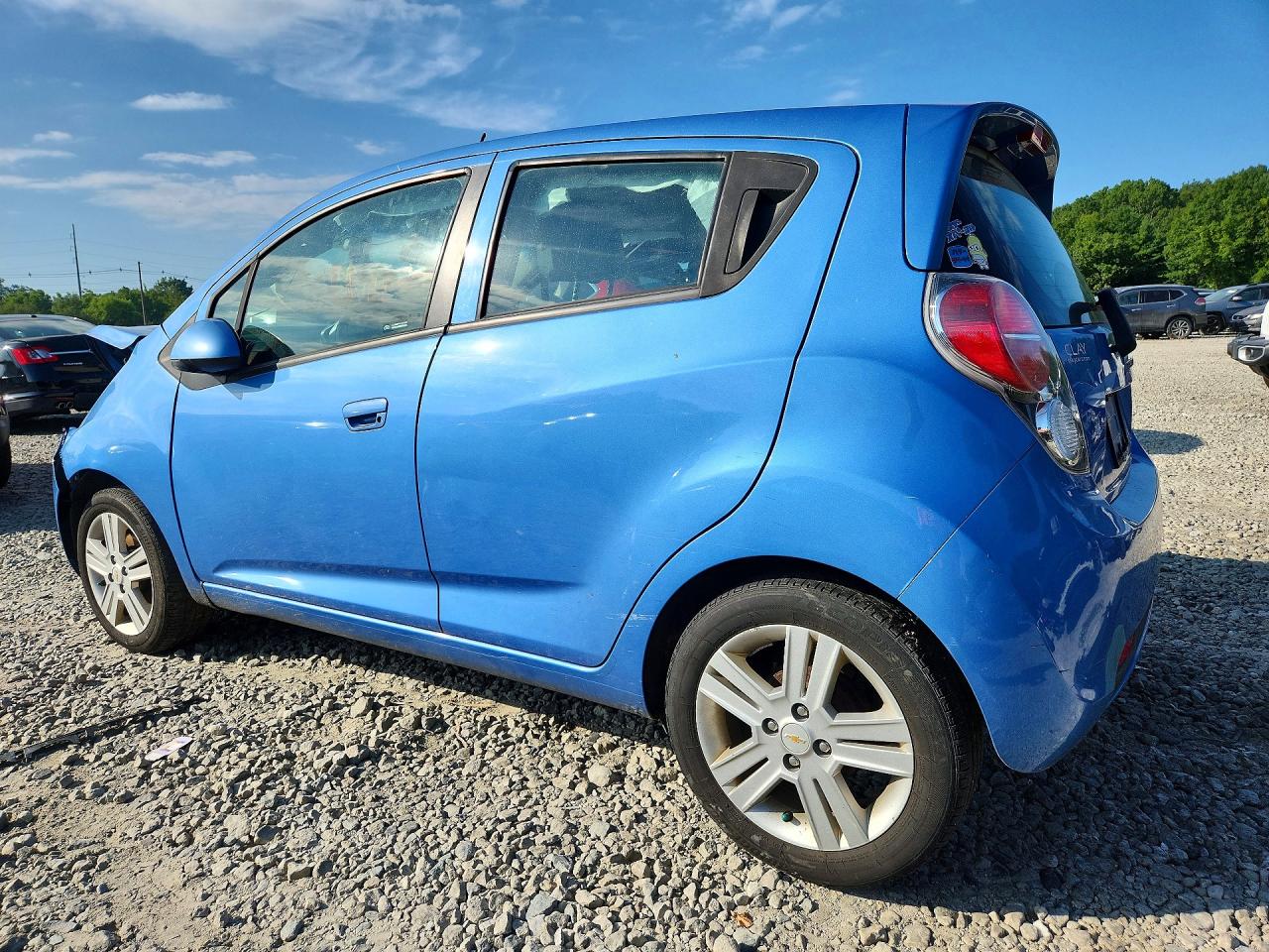 2013 Chevrolet Spark 1lt Blue vin: KL8CD6S90DC575048