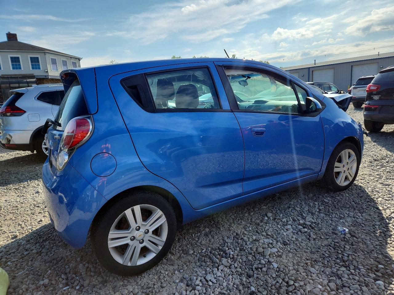 2013 Chevrolet Spark 1lt Blue vin: KL8CD6S90DC575048