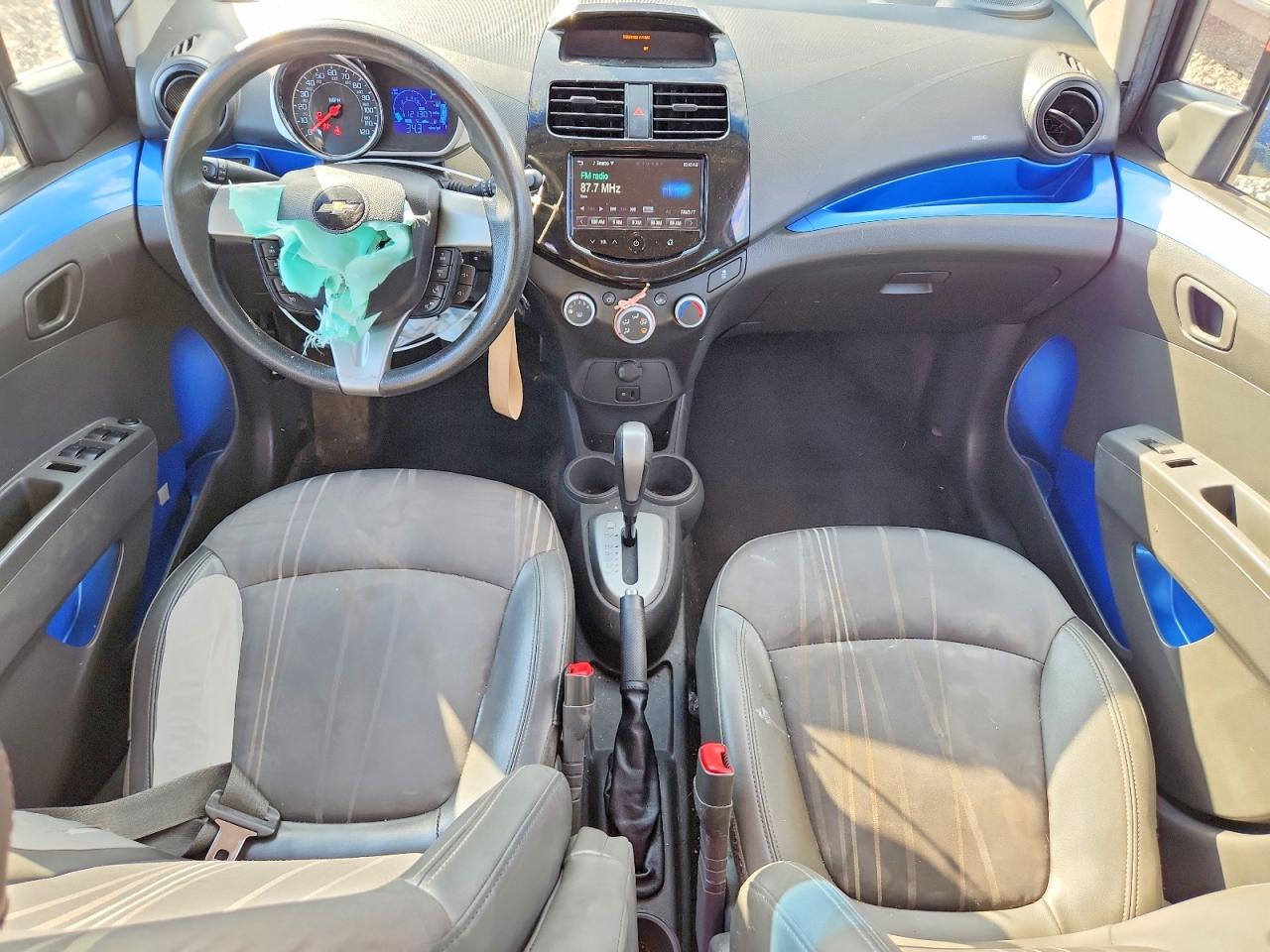 2013 Chevrolet Spark 1lt Blue vin: KL8CD6S90DC575048
