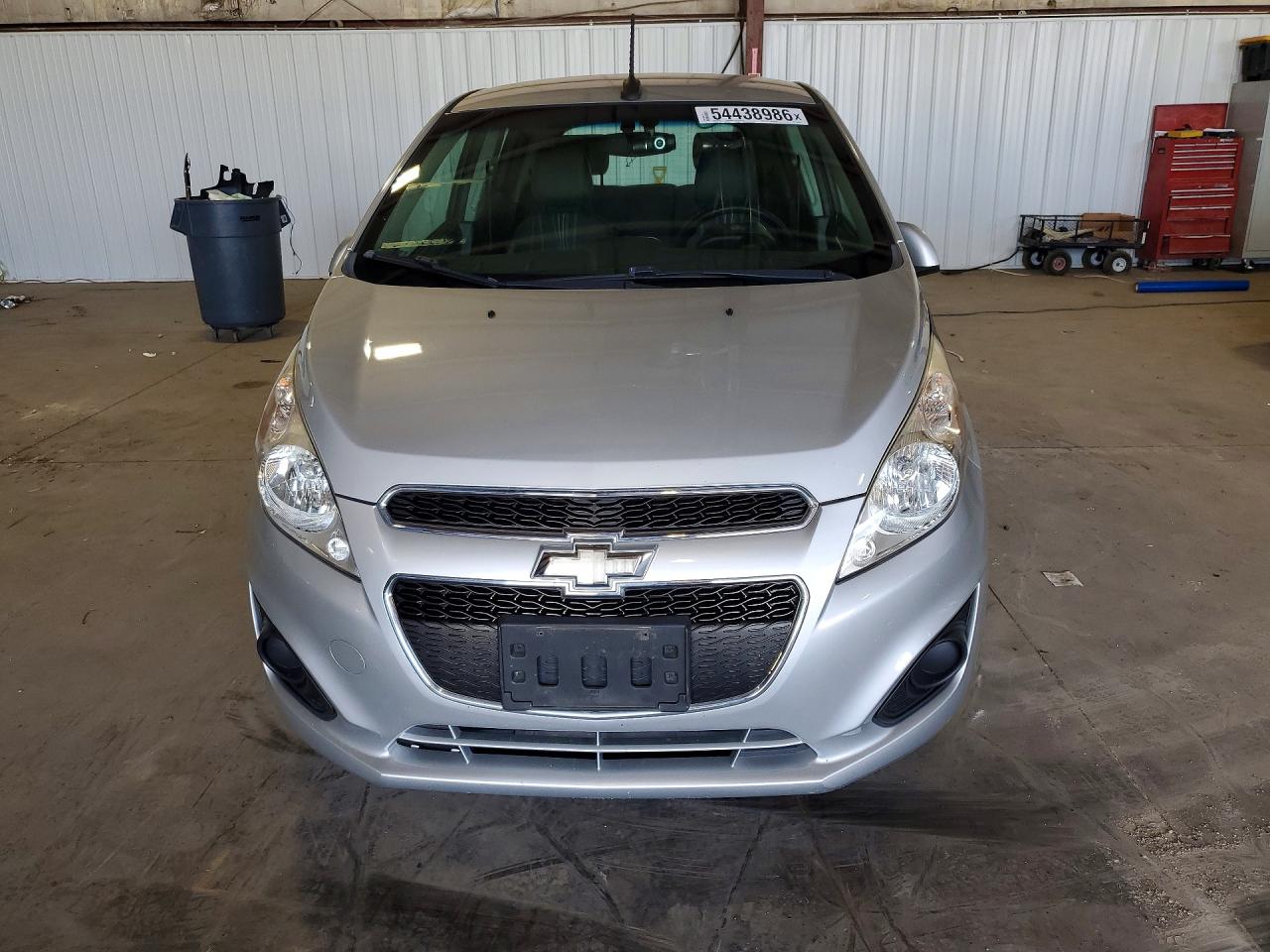 2013 Chevrolet Spark 1lt Silver vin: KL8CD6S90DC582405