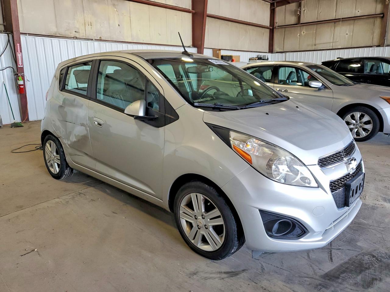 2013 Chevrolet Spark 1lt Silver vin: KL8CD6S90DC582405