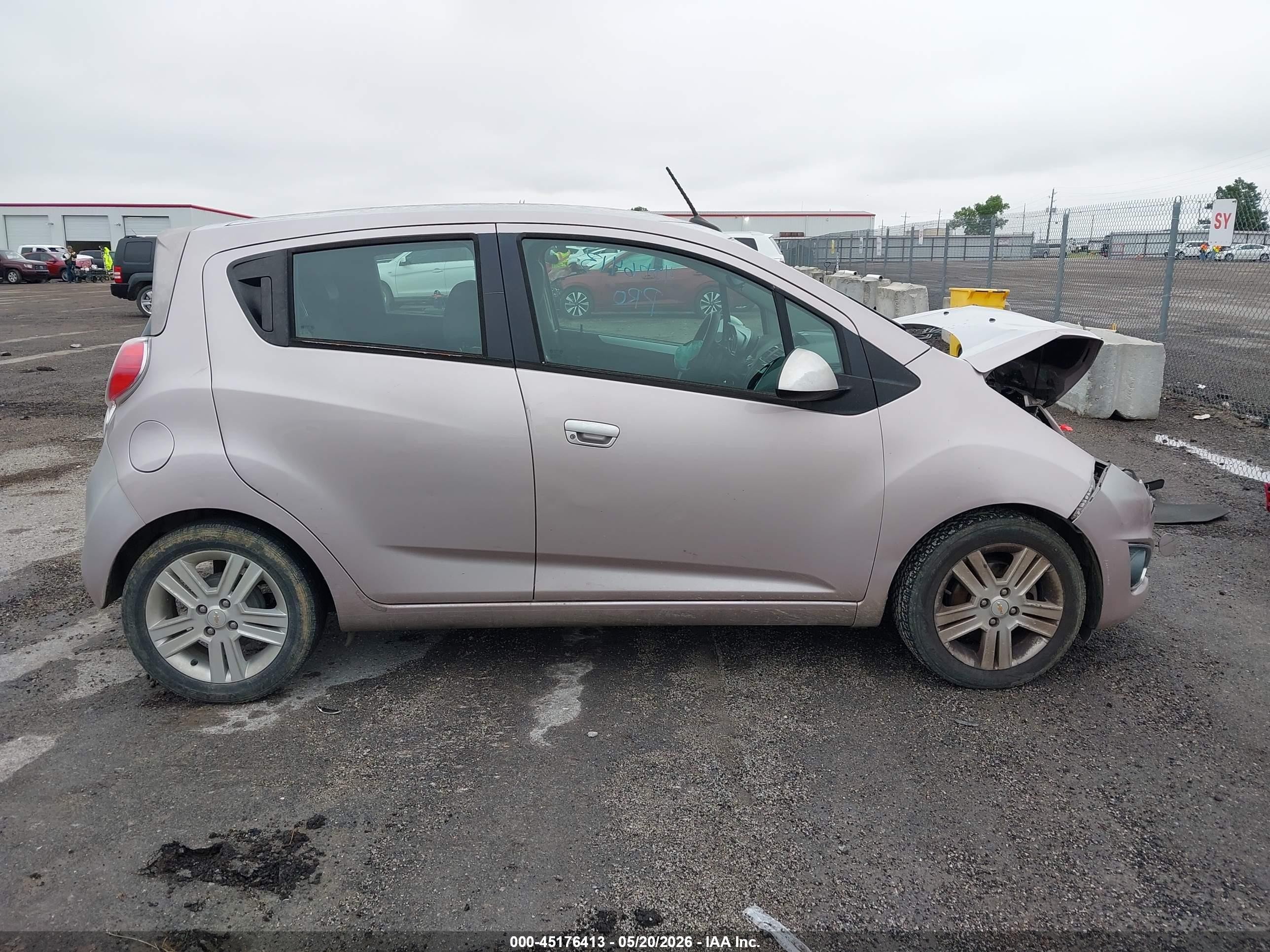 2013 Chevrolet Spark 1lt Auto Pink vin: KL8CD6S90DC623485