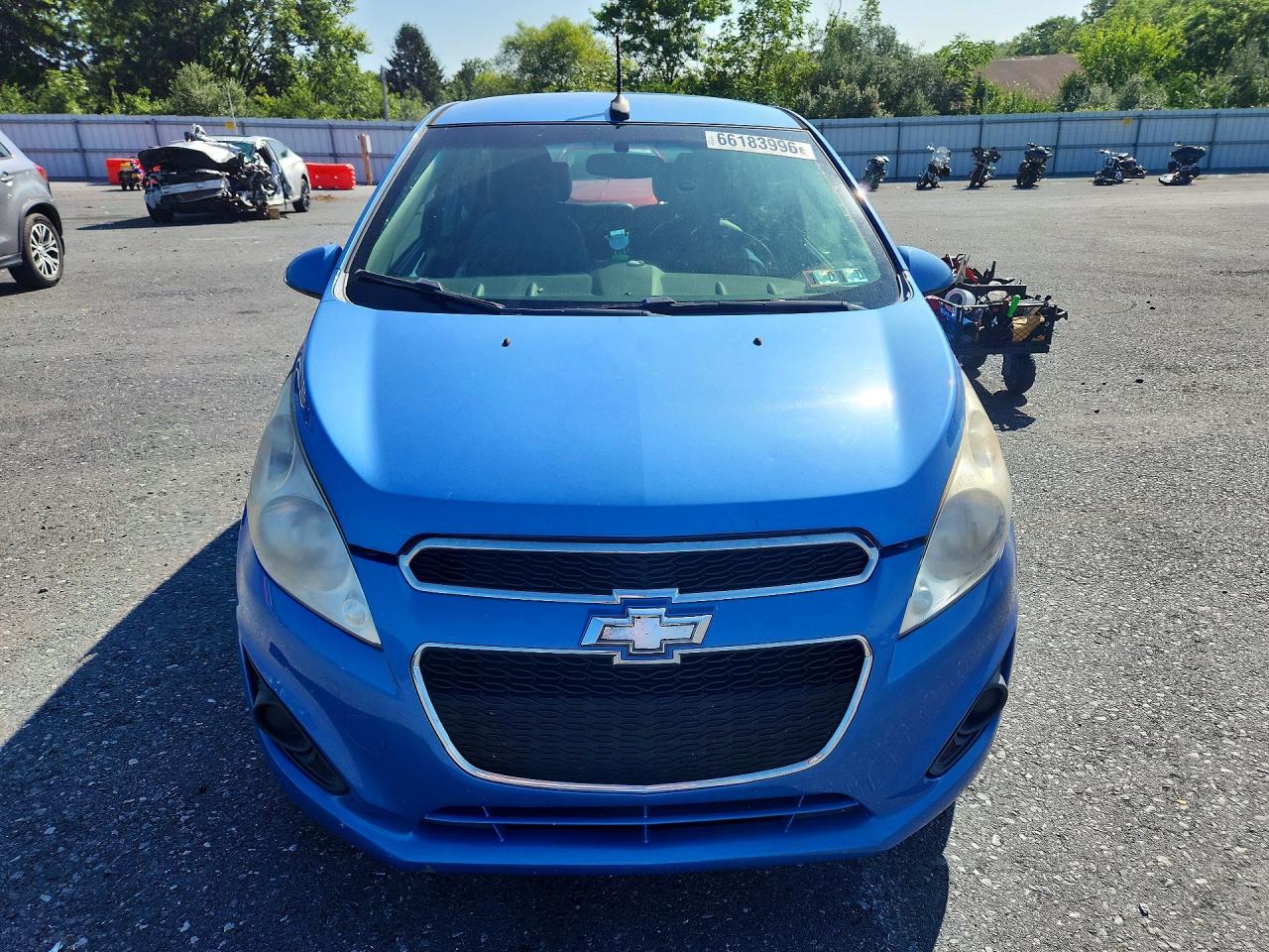 2014 Chevrolet Spark 1lt Синий vin: KL8CD6S90EC419061