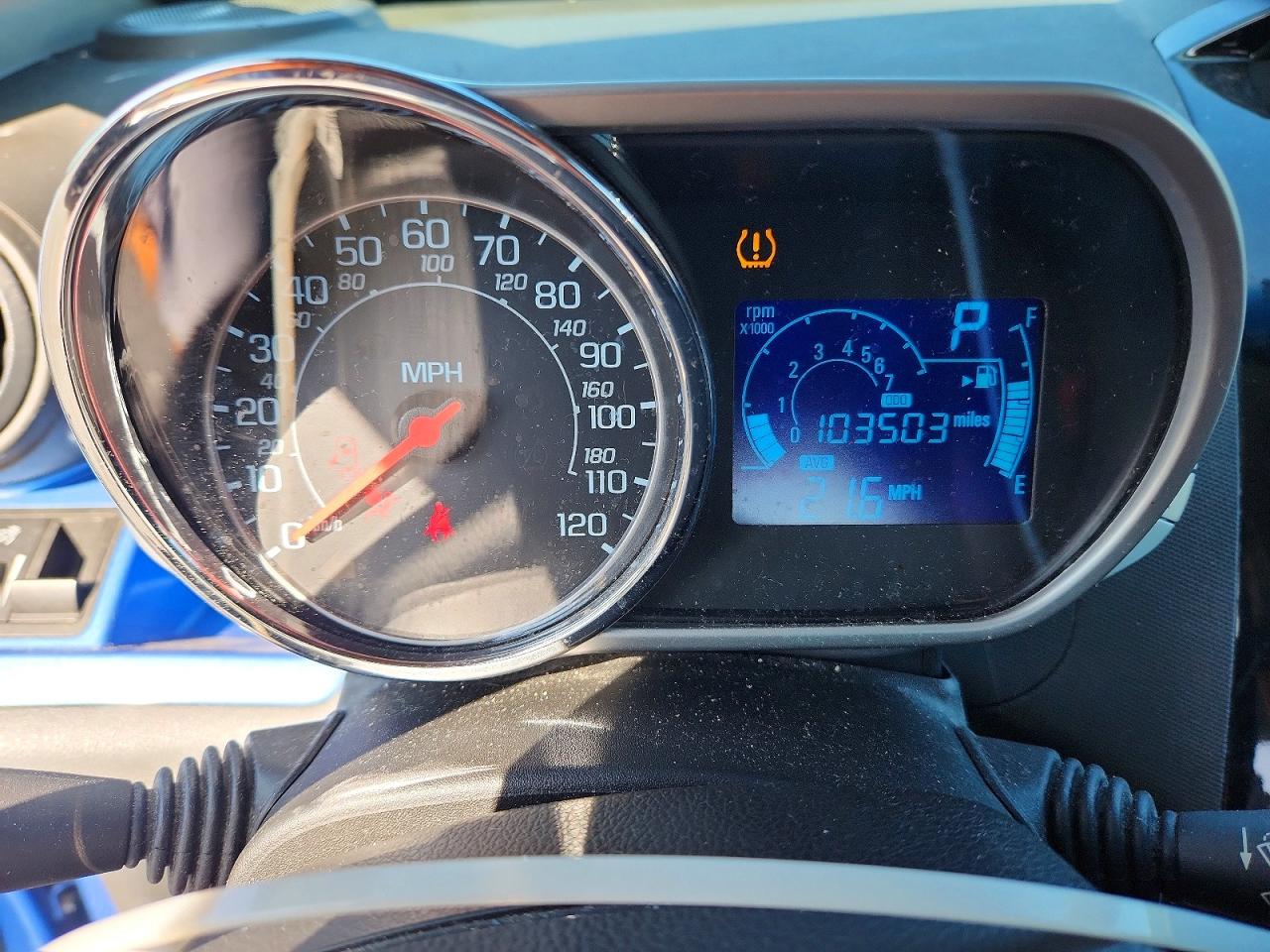 2014 Chevrolet Spark 1lt Синий vin: KL8CD6S90EC419061