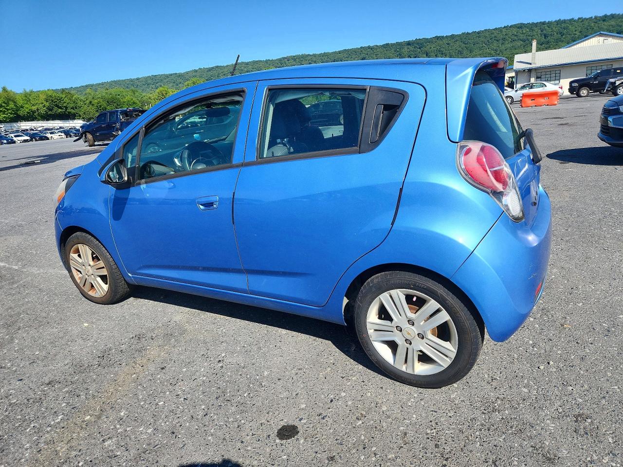 2014 Chevrolet Spark 1lt Синий vin: KL8CD6S90EC419061