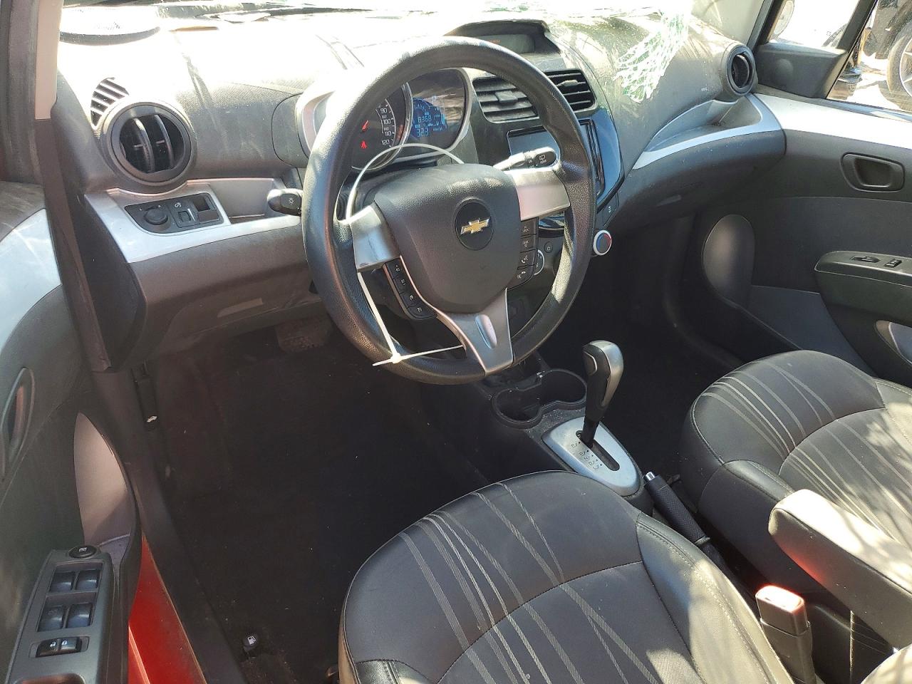 2014 Chevrolet Spark 1lt Red vin: KL8CD6S90EC457034