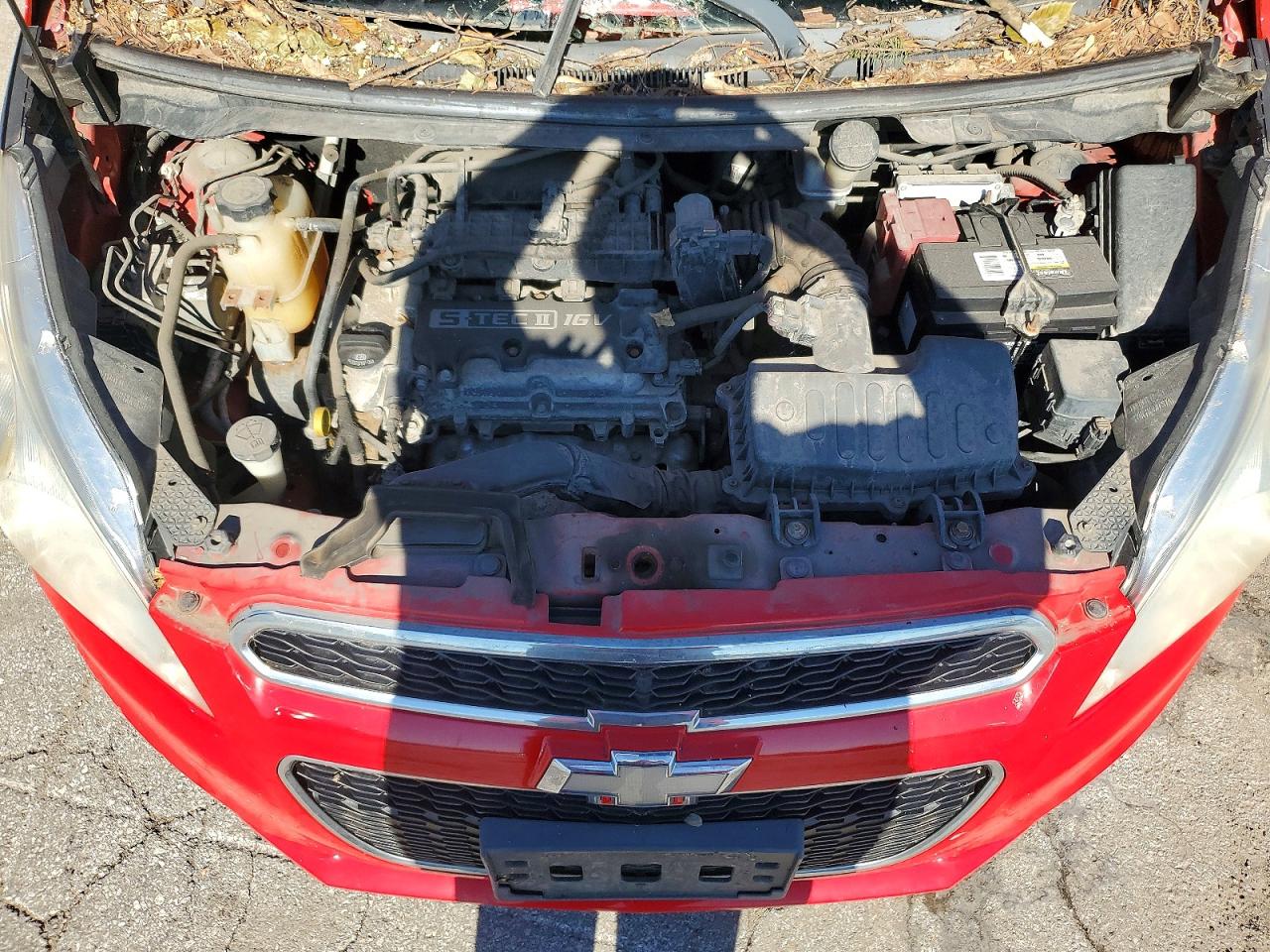 2014 Chevrolet Spark 1lt Red vin: KL8CD6S90EC457034