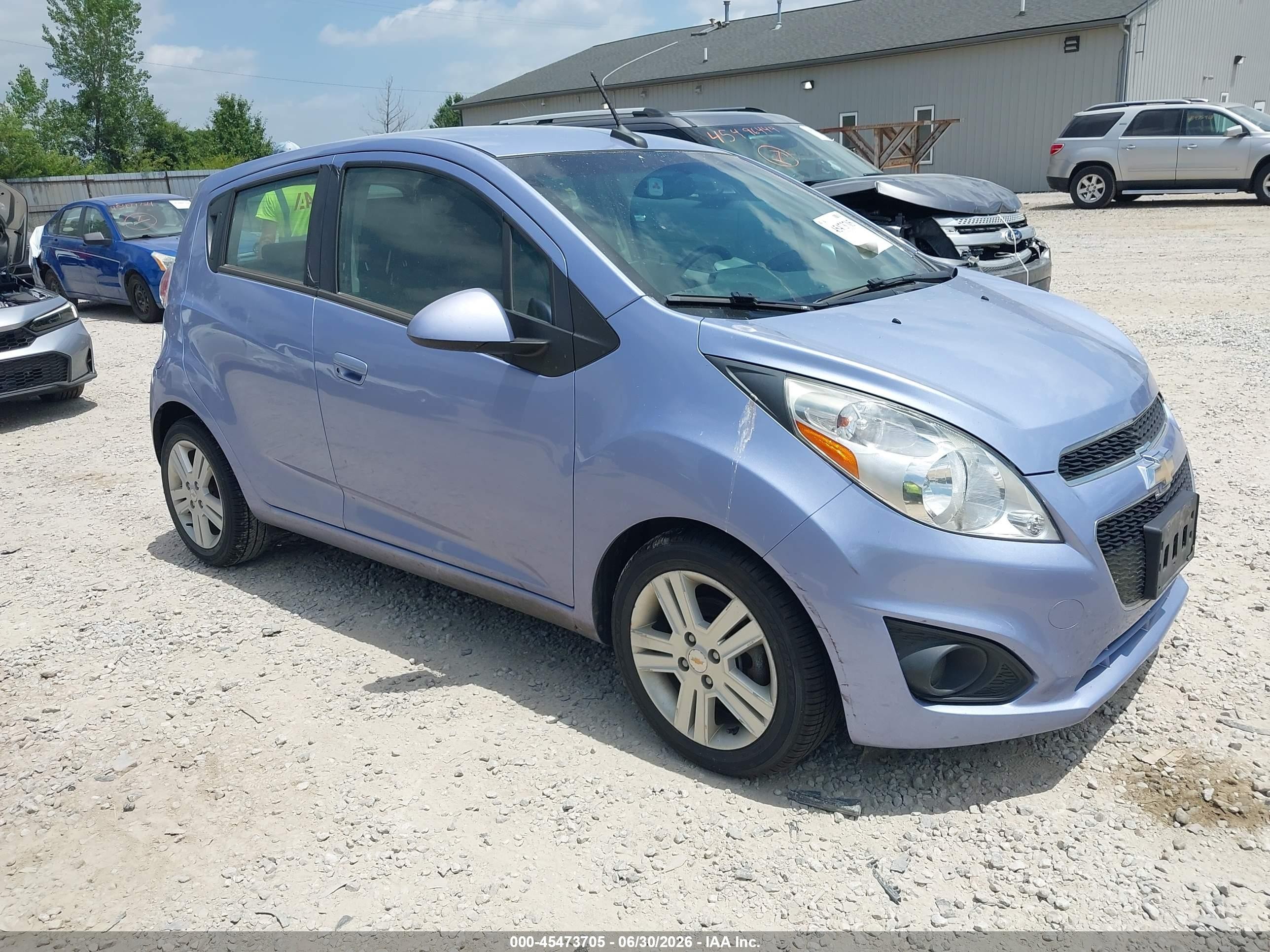 2014 Chevrolet Spark 1lt Auto Purple vin: KL8CD6S90EC493077