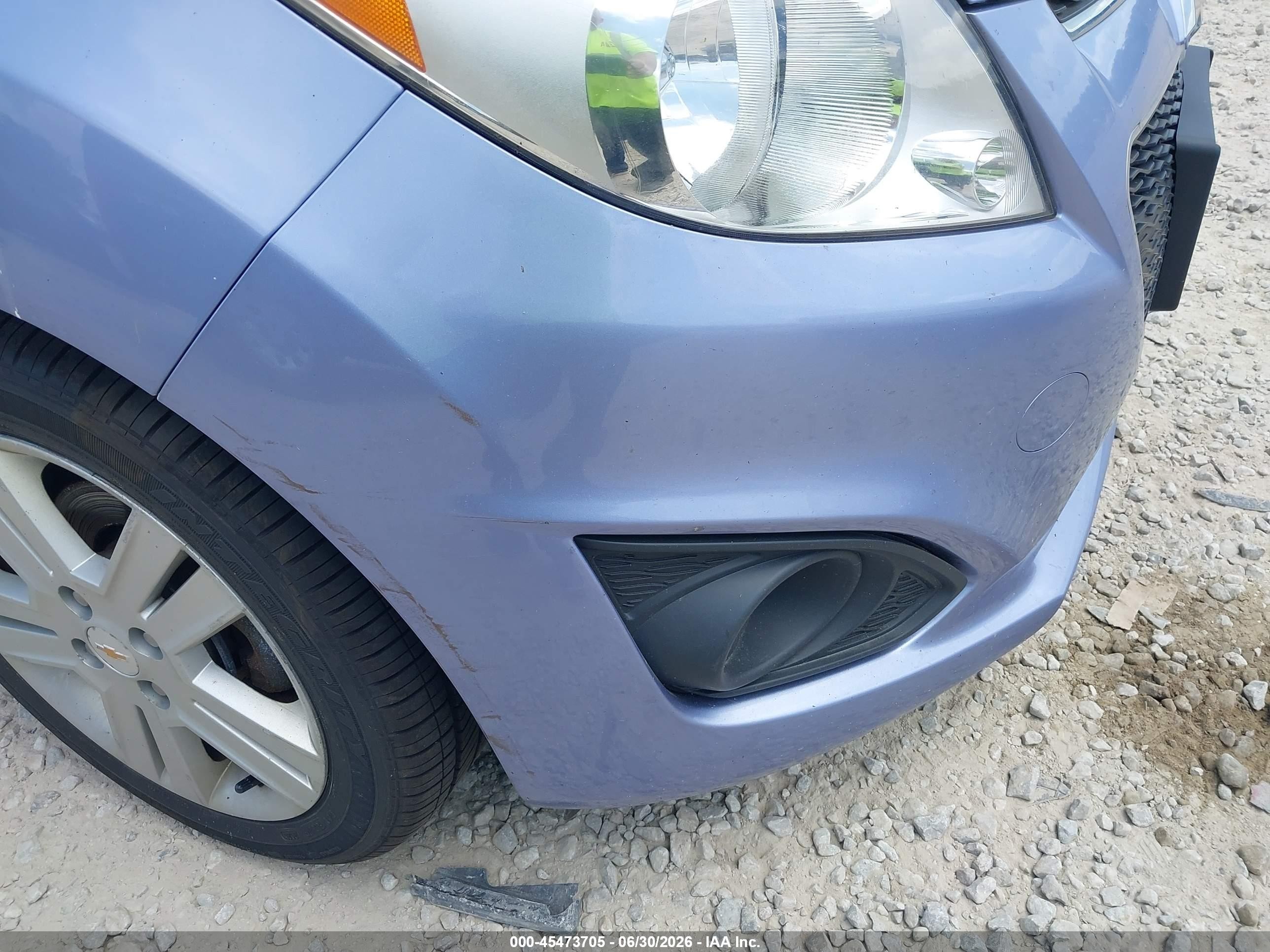 2014 Chevrolet Spark 1lt Auto Purple vin: KL8CD6S90EC493077
