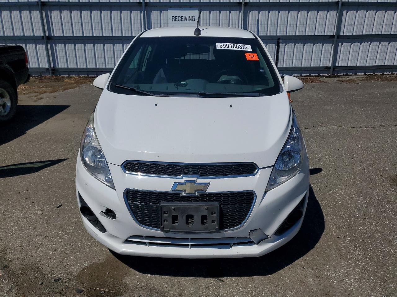 2014 Chevrolet Spark 1lt White vin: KL8CD6S90EC534534