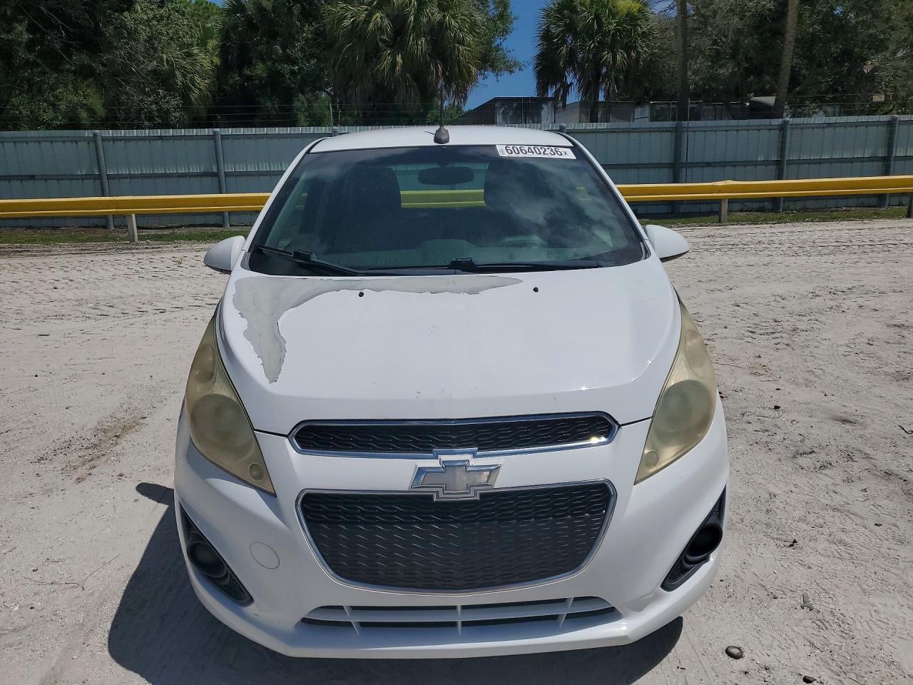 2014 Chevrolet Spark 1lt White vin: KL8CD6S90EC581577