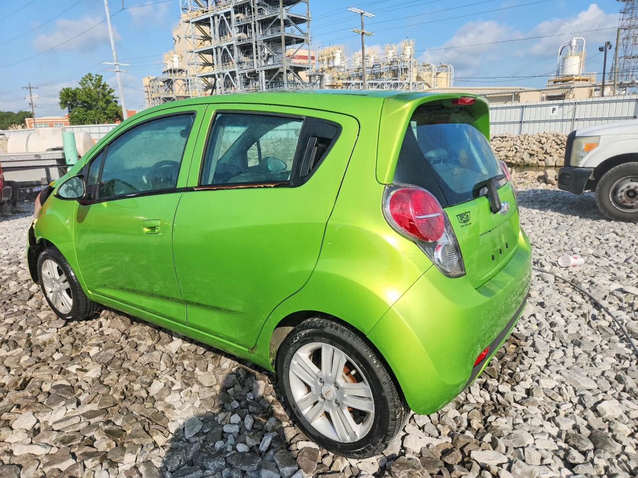 2014 Chevrolet Spark 1lt Green vin: KL8CD6S90EC589680