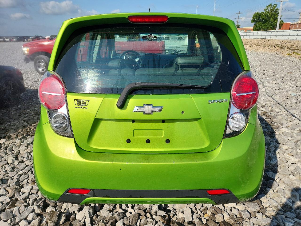 2014 Chevrolet Spark 1lt Green vin: KL8CD6S90EC589680