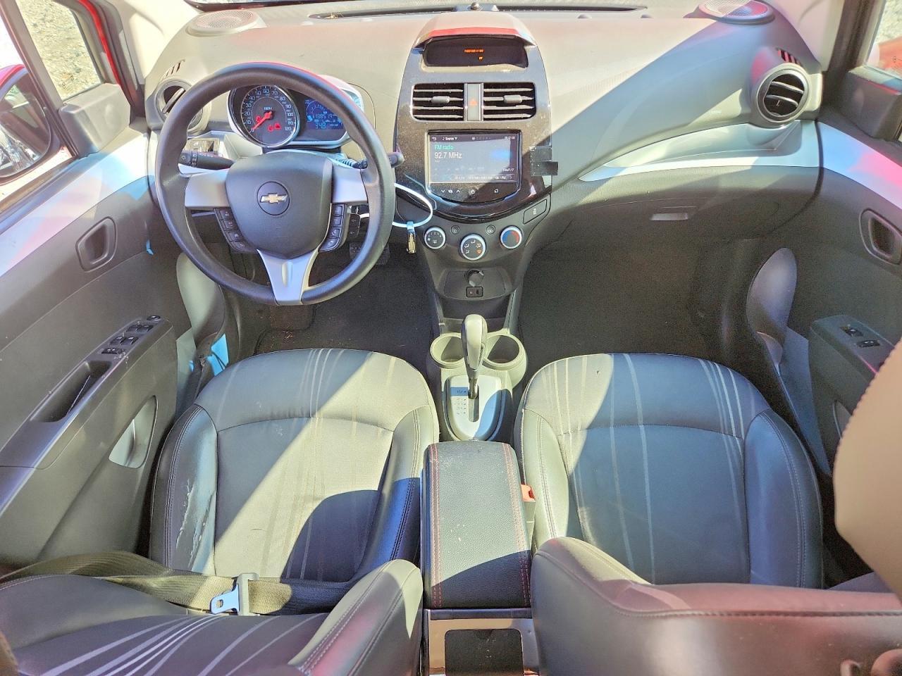 2015 Chevrolet Spark 1lt Red vin: KL8CD6S90FC809255