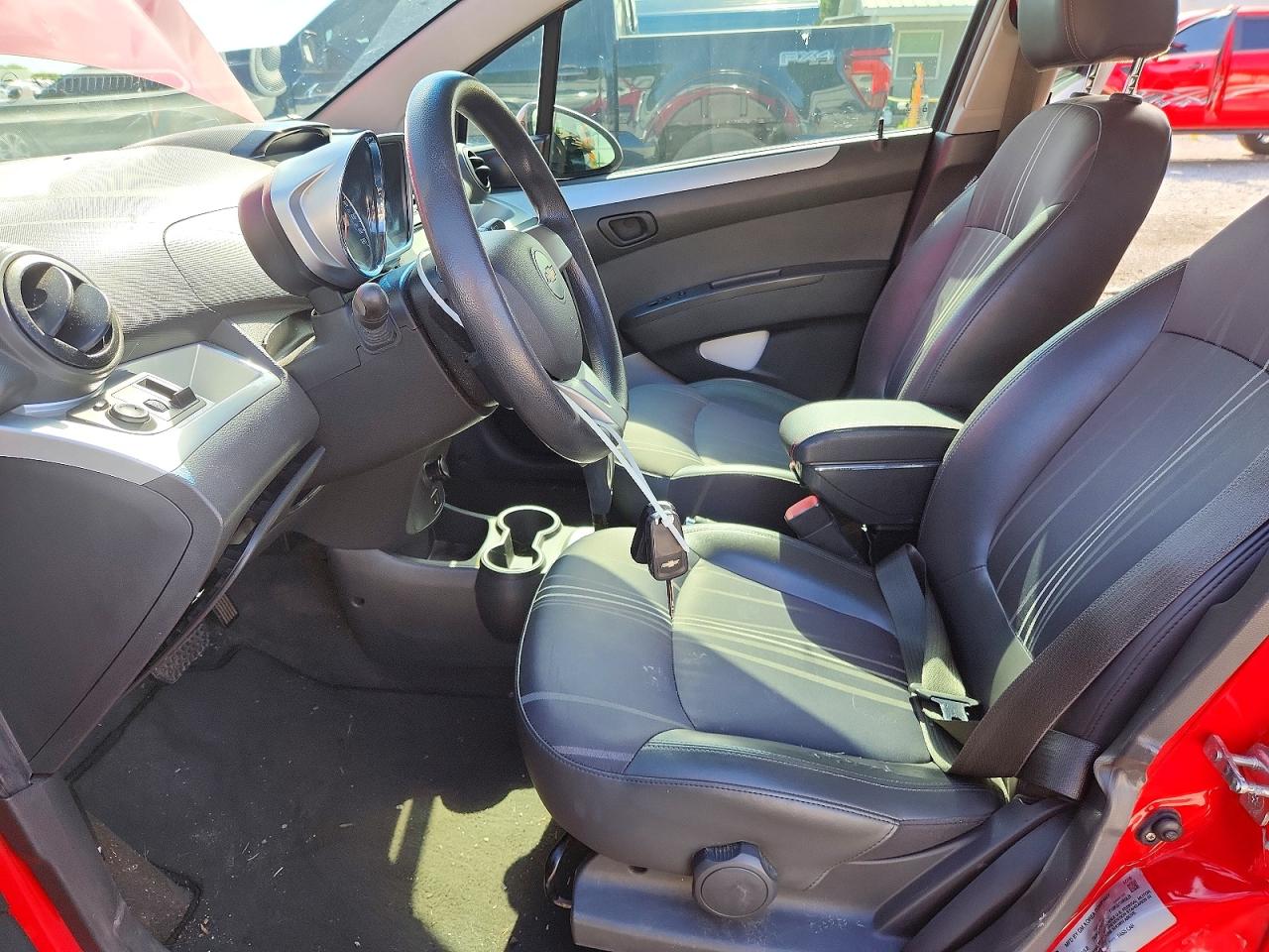 2015 Chevrolet Spark 1lt Red vin: KL8CD6S90FC809255