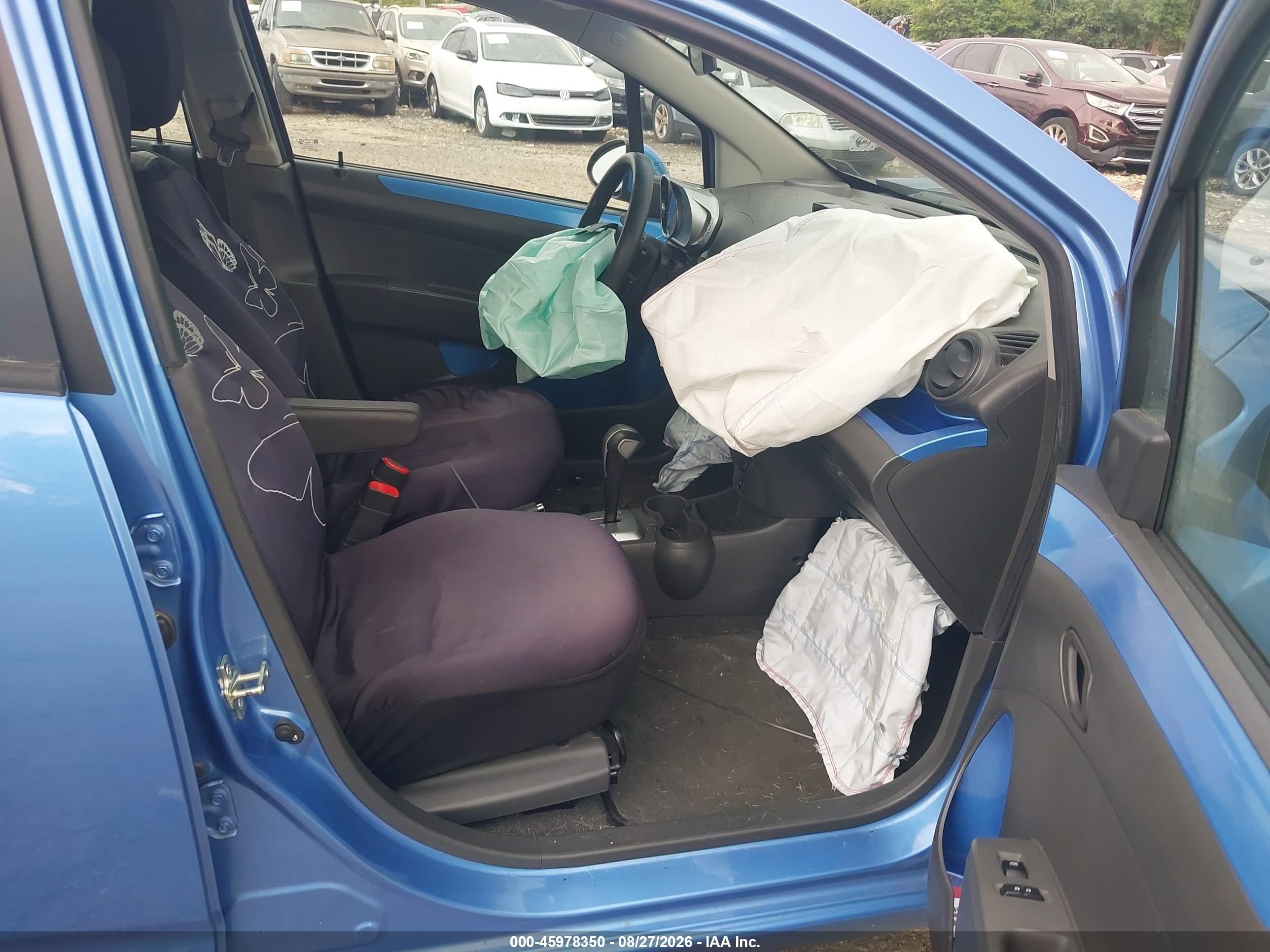 2013 Chevrolet Spark 1lt Auto Blue vin: KL8CD6S91DC528465
