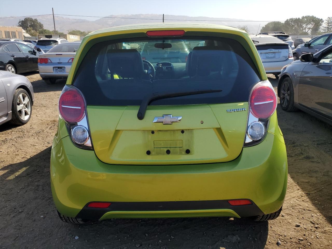 2013 Chevrolet Spark 1lt Green vin: KL8CD6S91DC569033