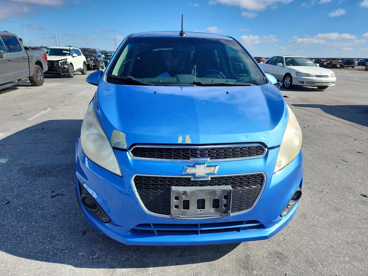 2013 Chevrolet Spark 1lt Blue vin: KL8CD6S91DC576614