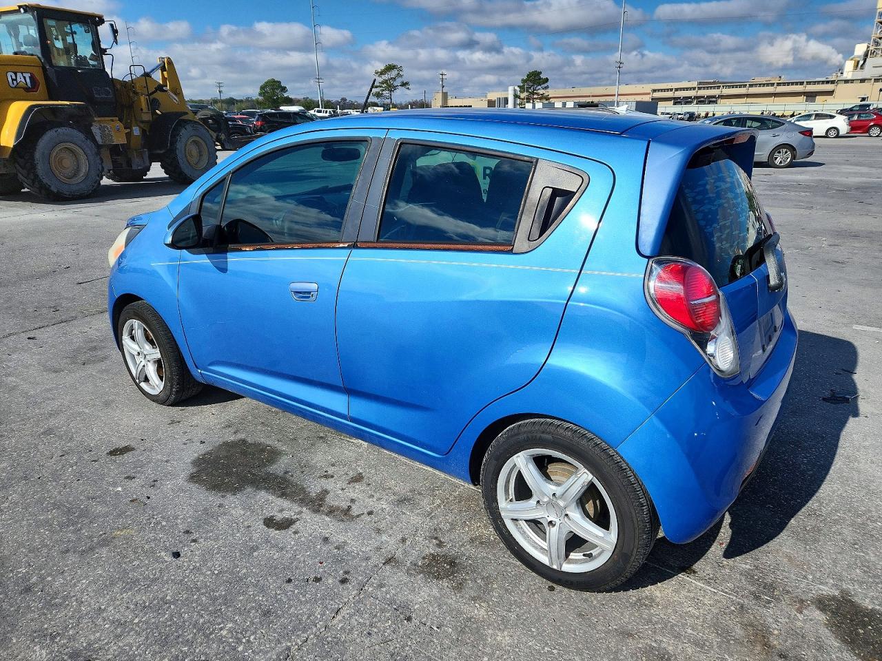 2013 Chevrolet Spark 1lt Blue vin: KL8CD6S91DC576614