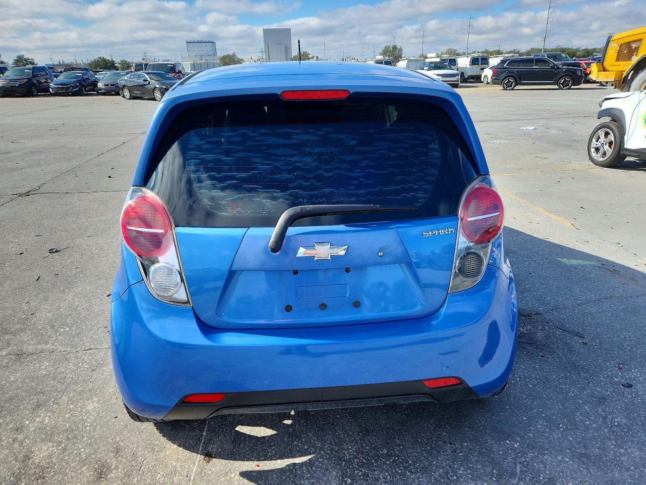 2013 Chevrolet Spark 1lt Blue vin: KL8CD6S91DC576614