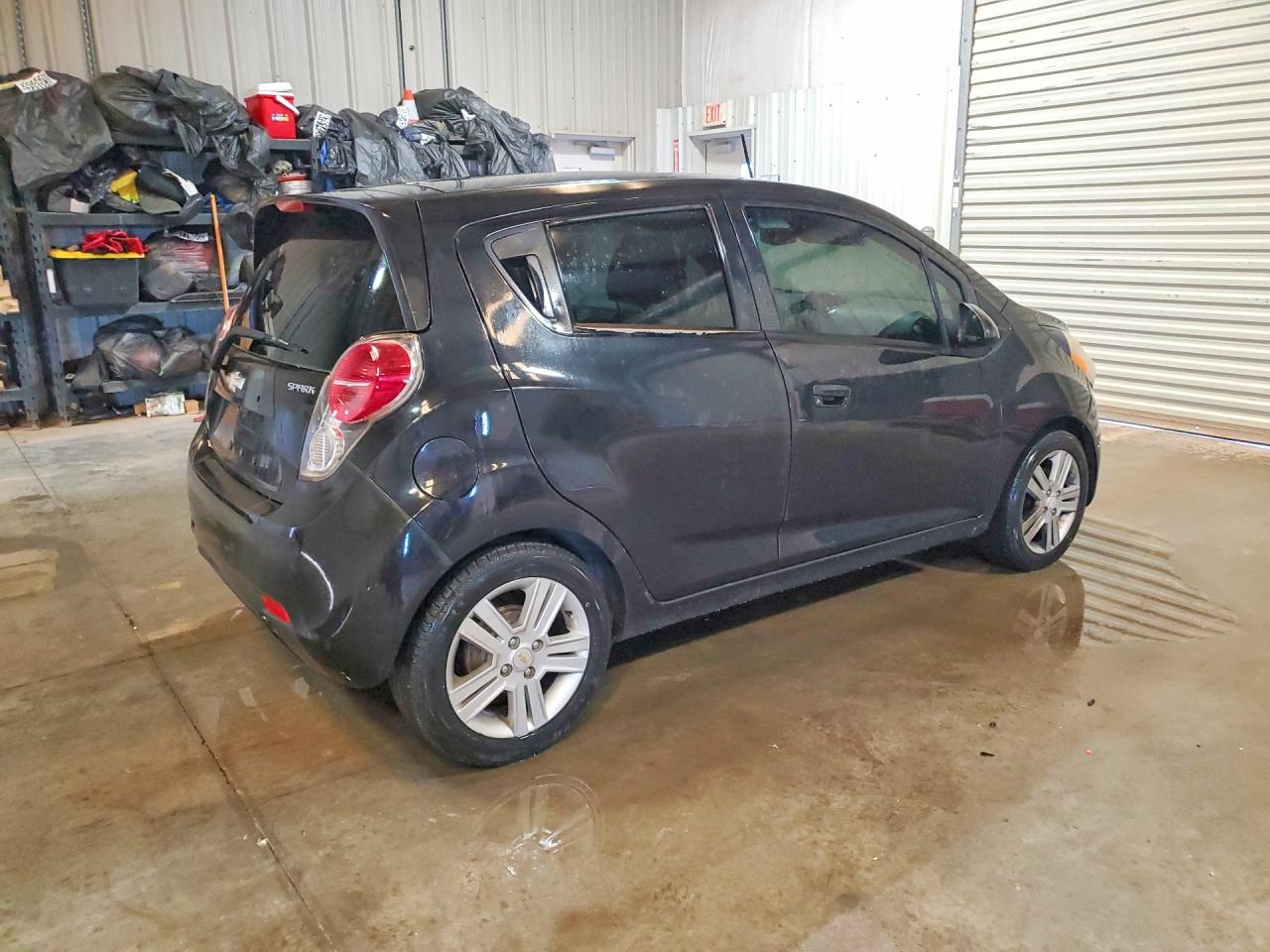 2013 Chevrolet Spark 1lt Black vin: KL8CD6S91DC580100