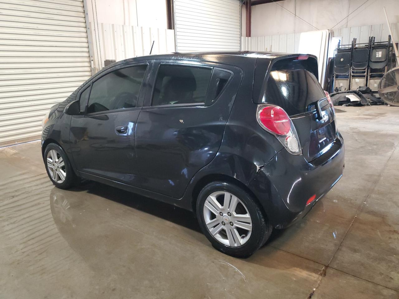 2013 Chevrolet Spark 1lt Black vin: KL8CD6S91DC580100 Damage: Left Rear Door, Dent(S) W/ Paint Dmg, 2 To 3 Inches