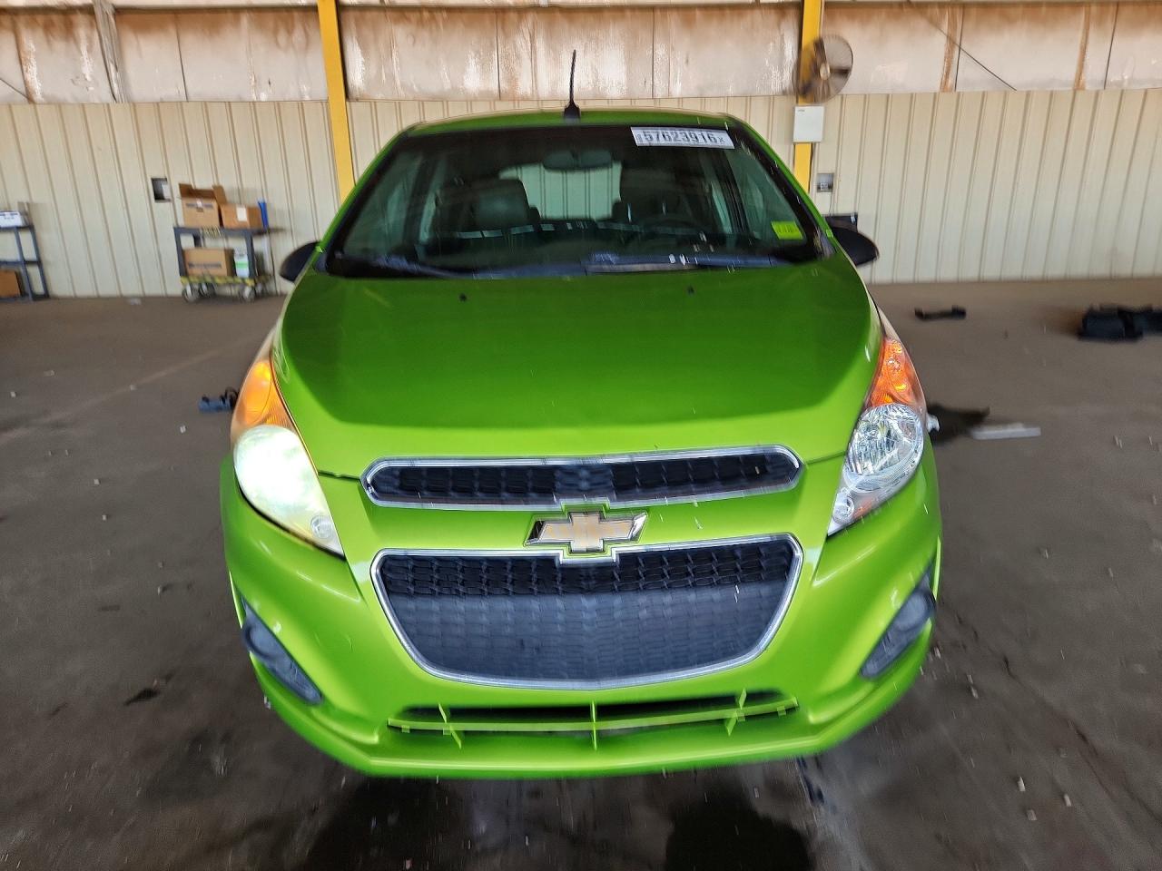 2014 Chevrolet Spark 1lt Green vin: KL8CD6S91EC478703