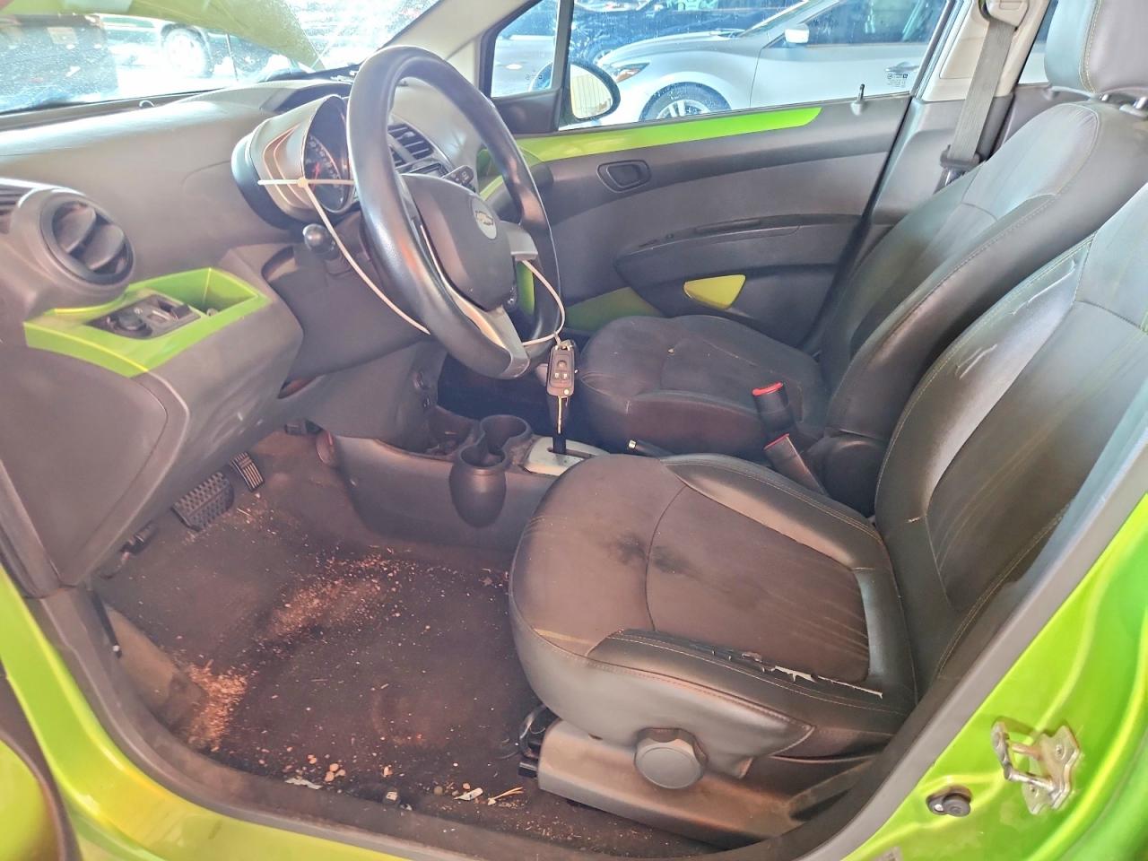 2014 Chevrolet Spark 1lt Green vin: KL8CD6S91EC478703