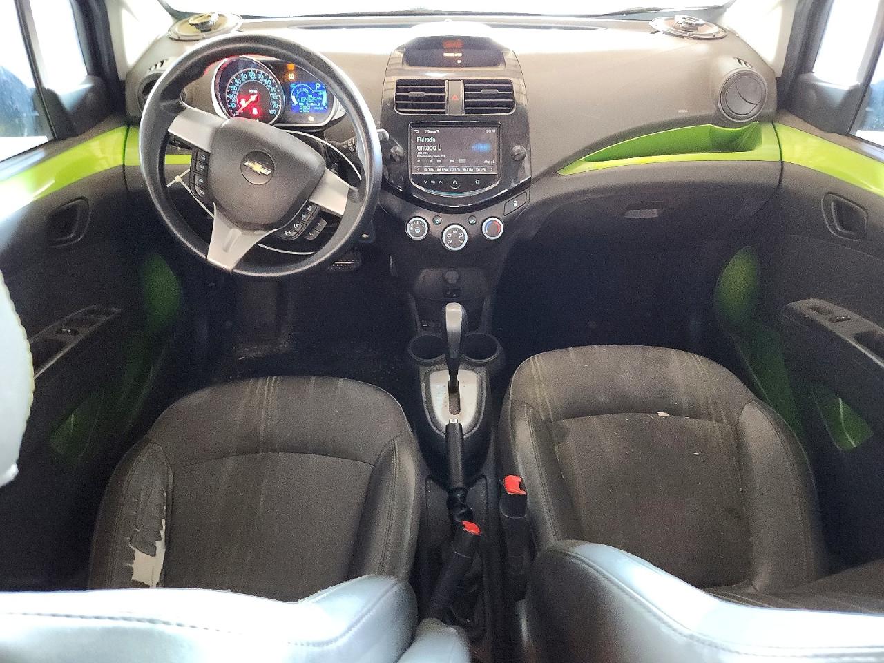 2014 Chevrolet Spark 1lt Green vin: KL8CD6S91EC478703