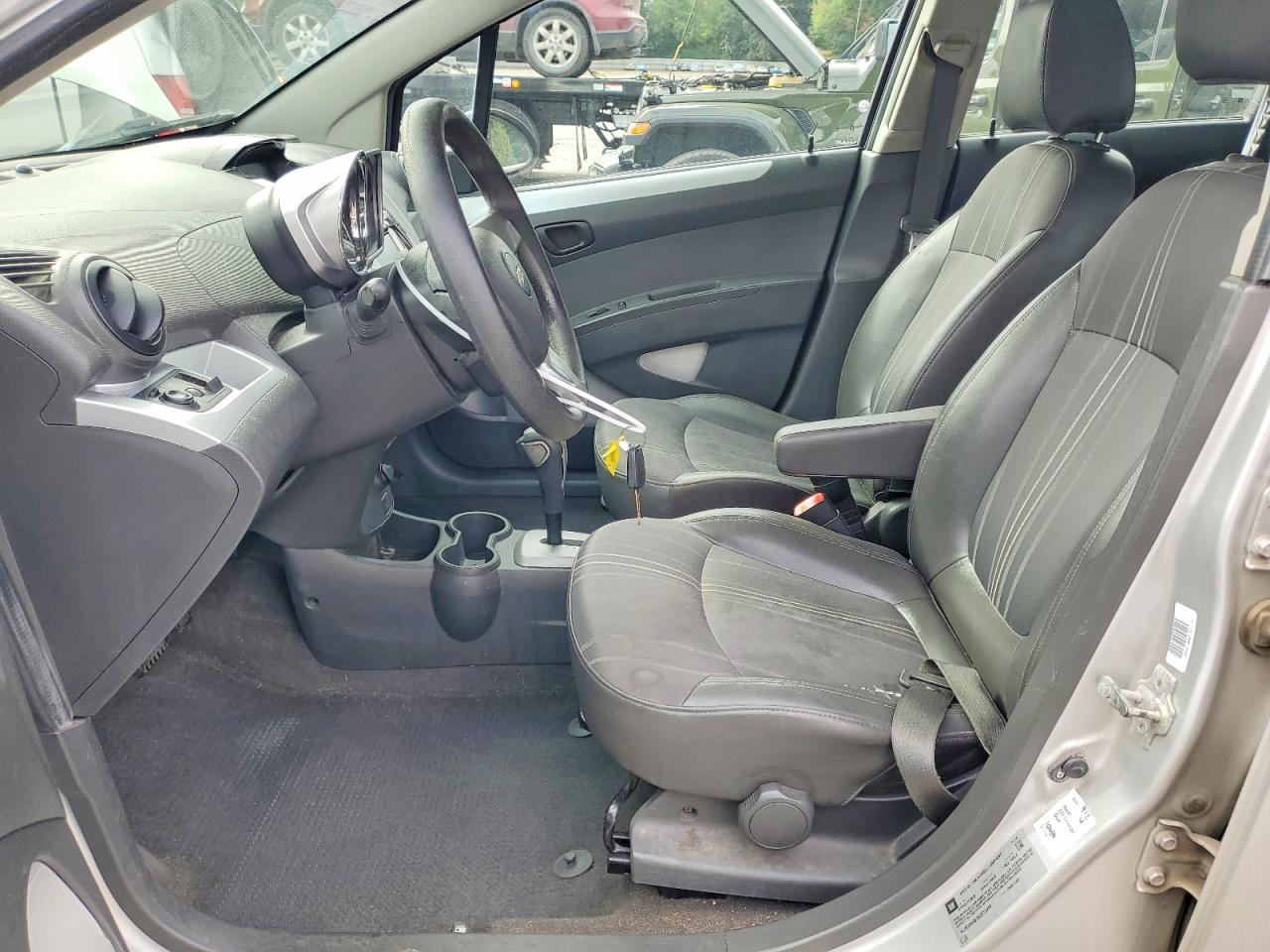 2014 Chevrolet Spark 1lt Silver vin: KL8CD6S91EC512459