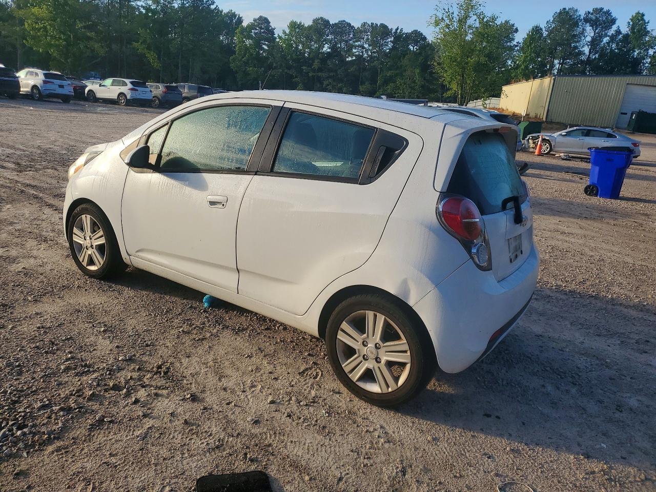 2014 Chevrolet Spark 1lt White vin: KL8CD6S91EC533392