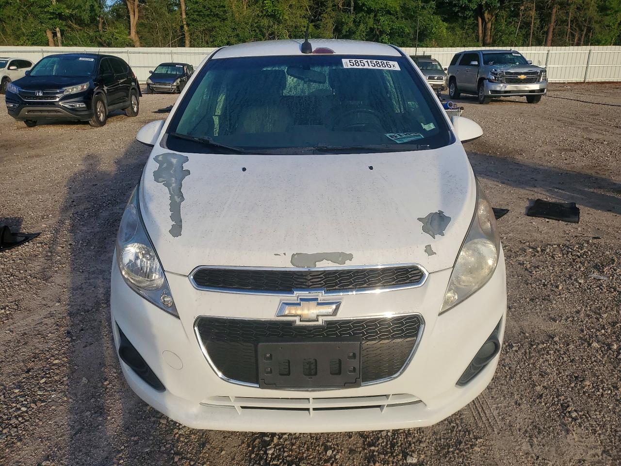 2014 Chevrolet Spark 1lt White vin: KL8CD6S91EC533392