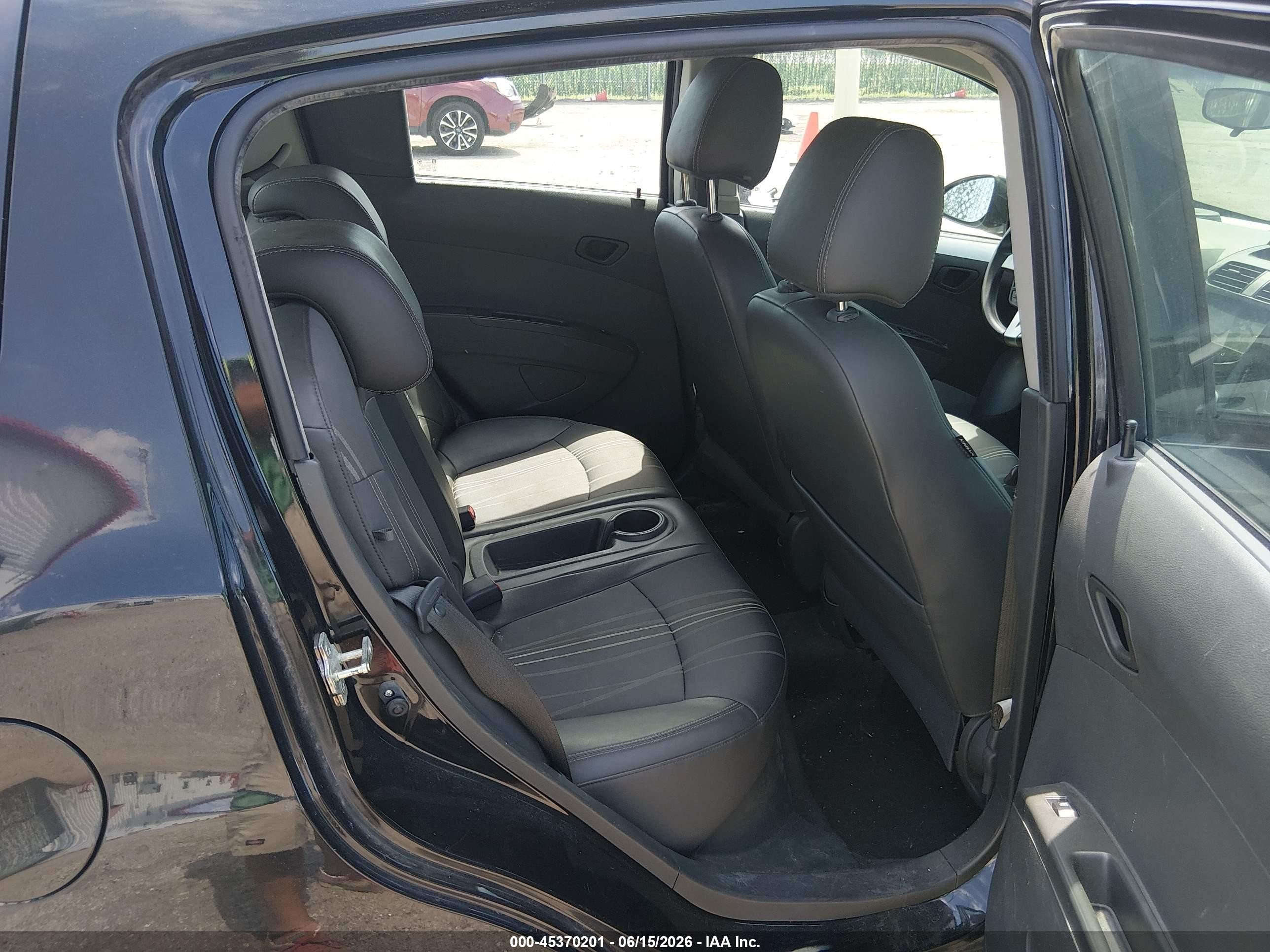 2014 Chevrolet Spark 1lt Auto Black vin: KL8CD6S91EC586870