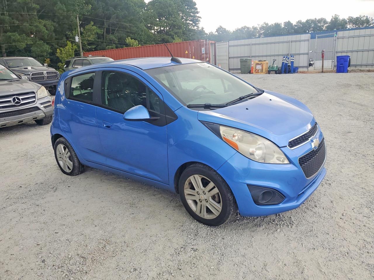 2015 Chevrolet Spark 1lt Blue vin: KL8CD6S91FC716728