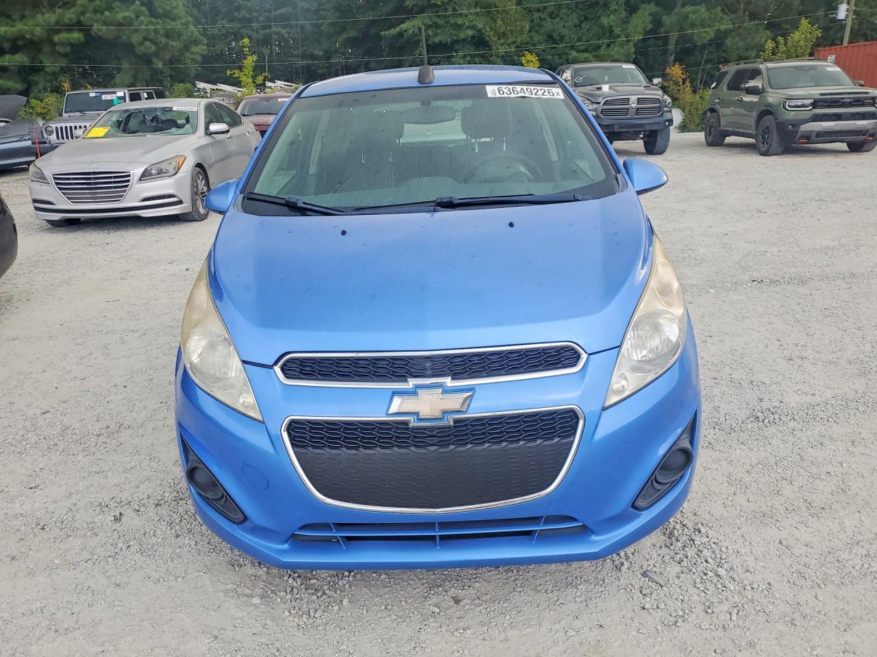 2015 Chevrolet Spark 1lt Blue vin: KL8CD6S91FC716728