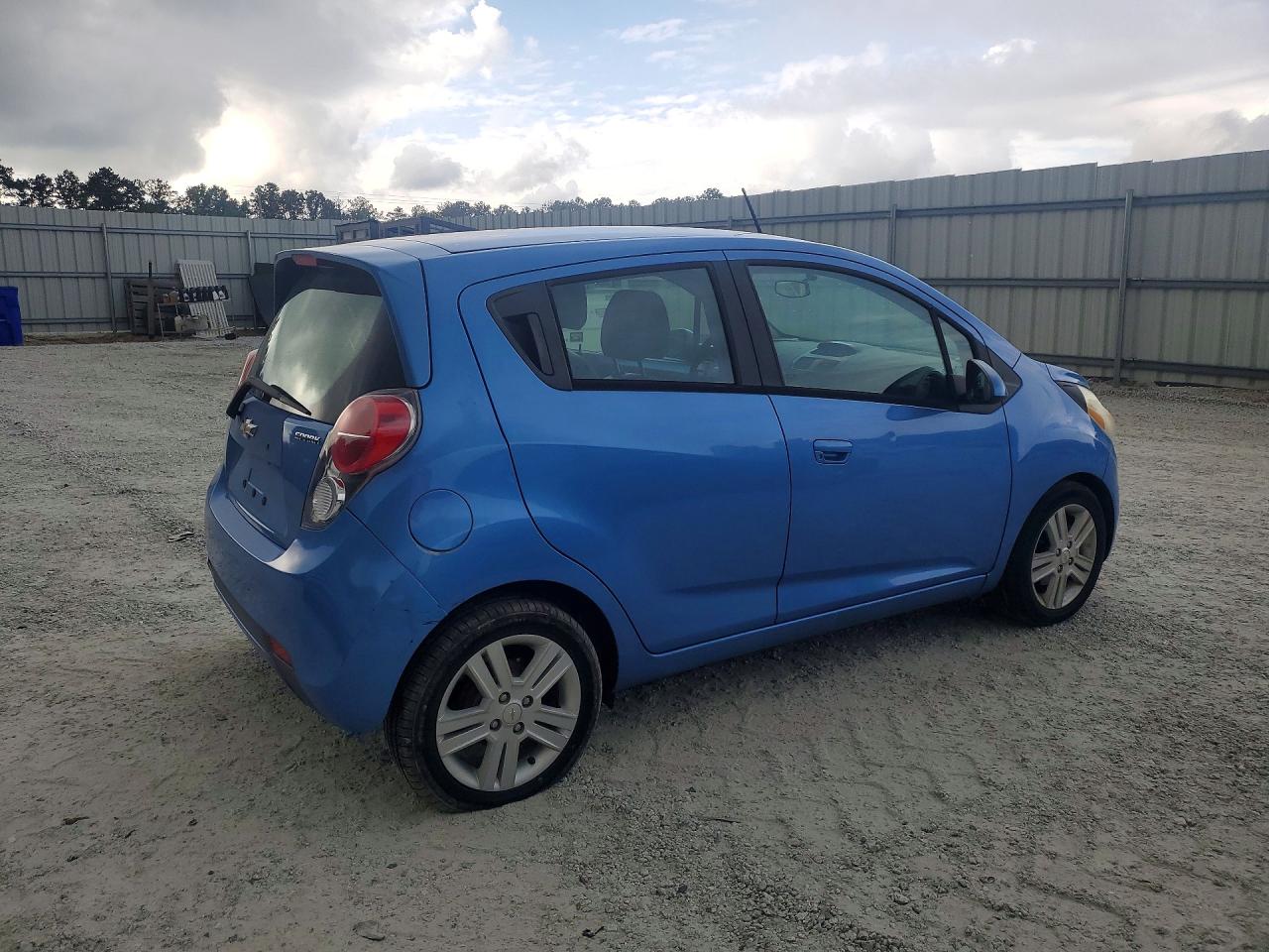 2015 Chevrolet Spark 1lt Blue vin: KL8CD6S91FC716728