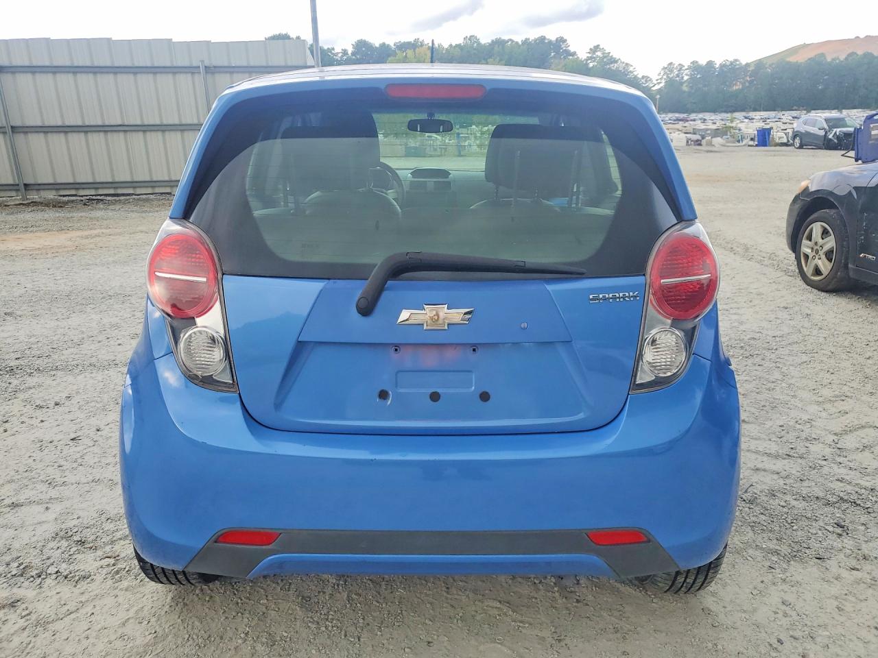 2015 Chevrolet Spark 1lt Blue vin: KL8CD6S91FC716728