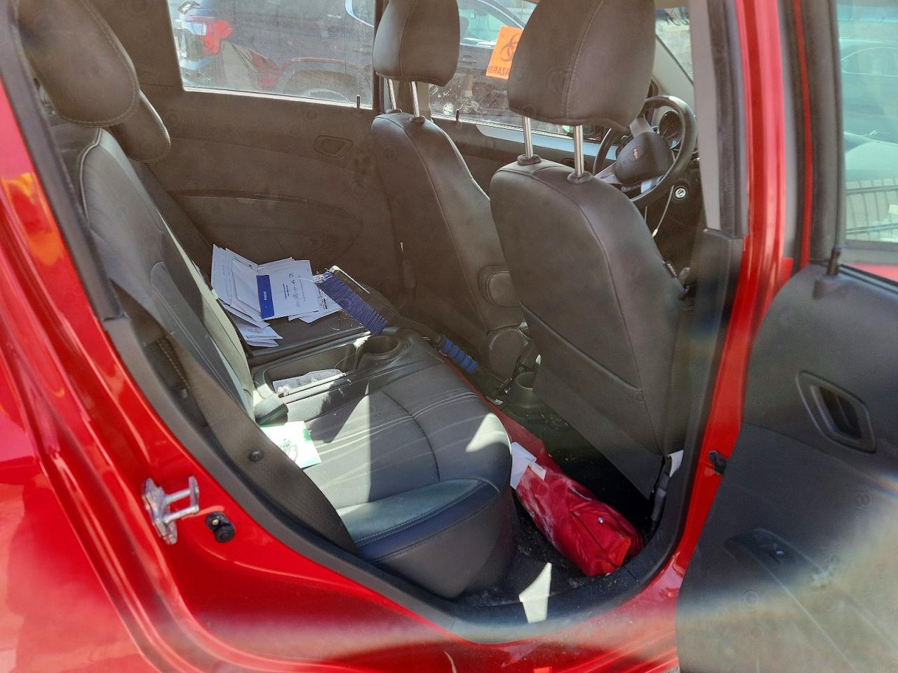 2015 Chevrolet Spark 1lt Red vin: KL8CD6S91FC735635
