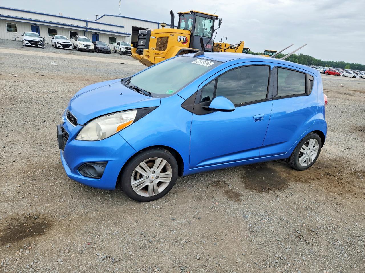 2015 Chevrolet Spark 1lt Blue vin: KL8CD6S91FC765685