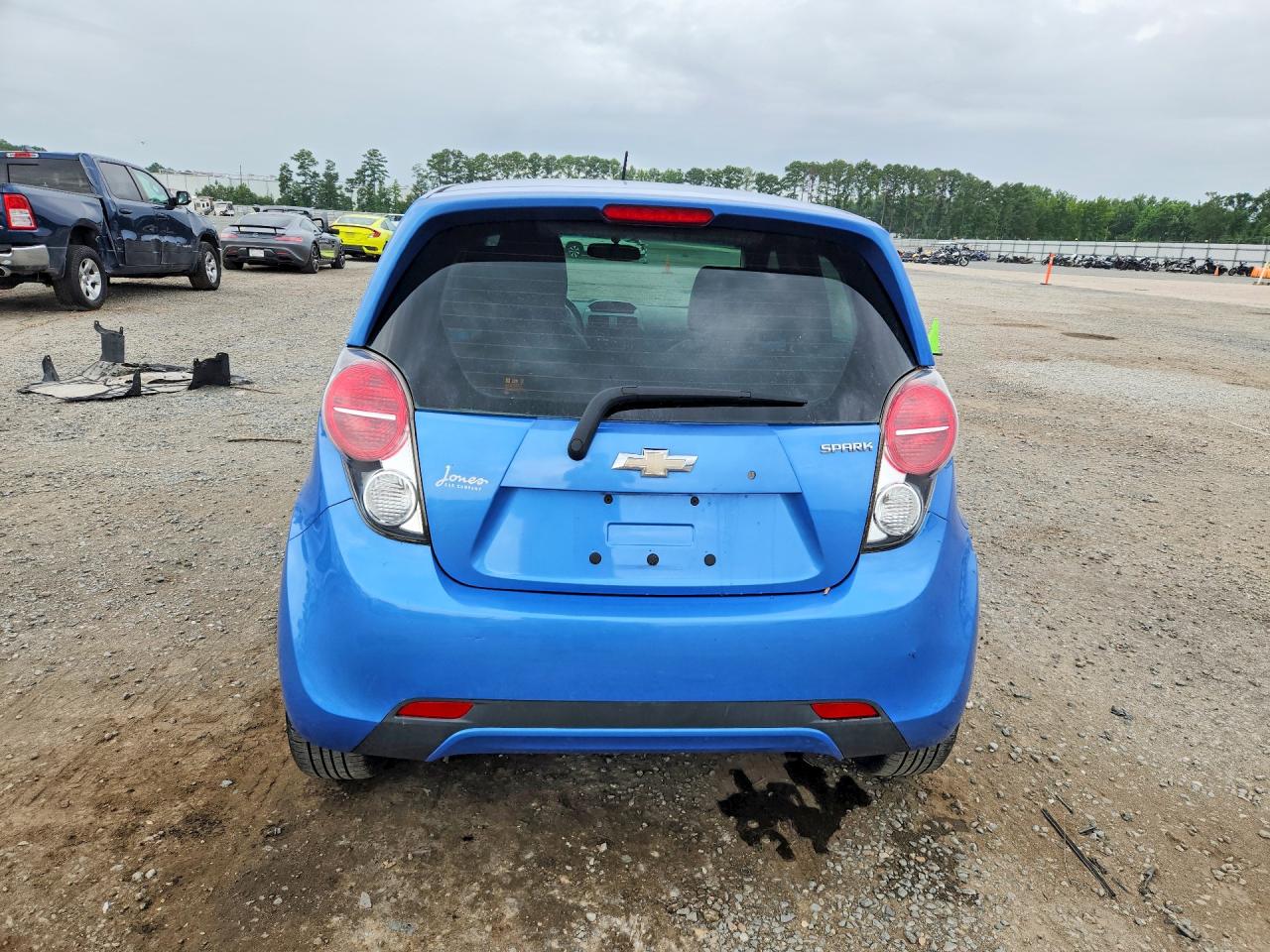 2015 Chevrolet Spark 1lt Синий vin: KL8CD6S91FC765685