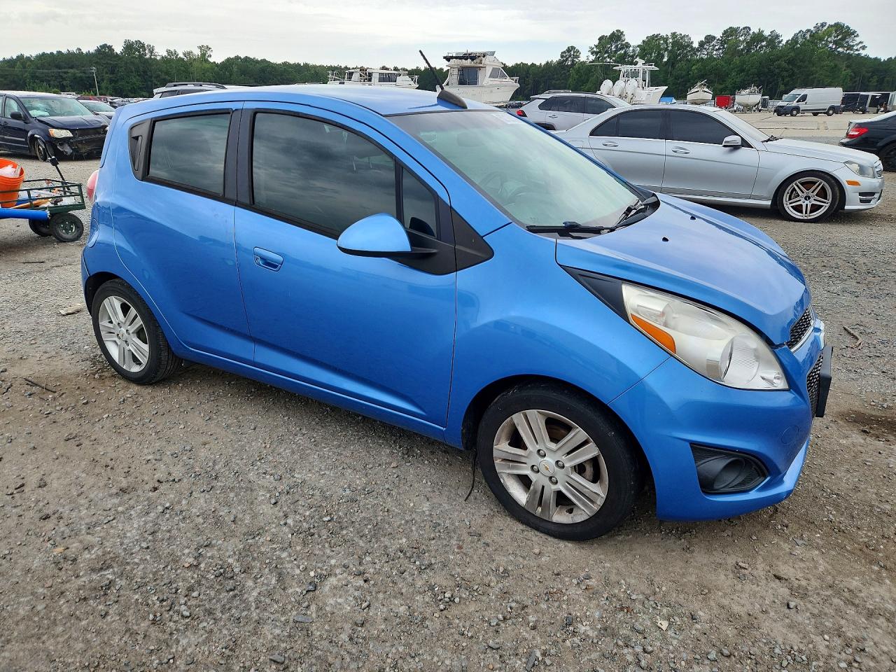 2015 Chevrolet Spark 1lt Синий vin: KL8CD6S91FC765685