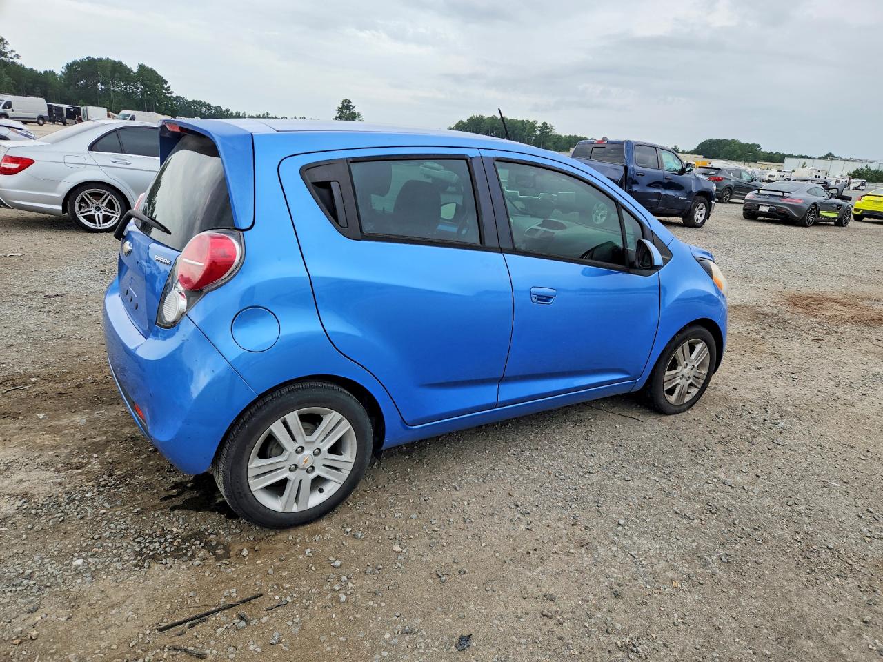2015 Chevrolet Spark 1lt Синий vin: KL8CD6S91FC765685
