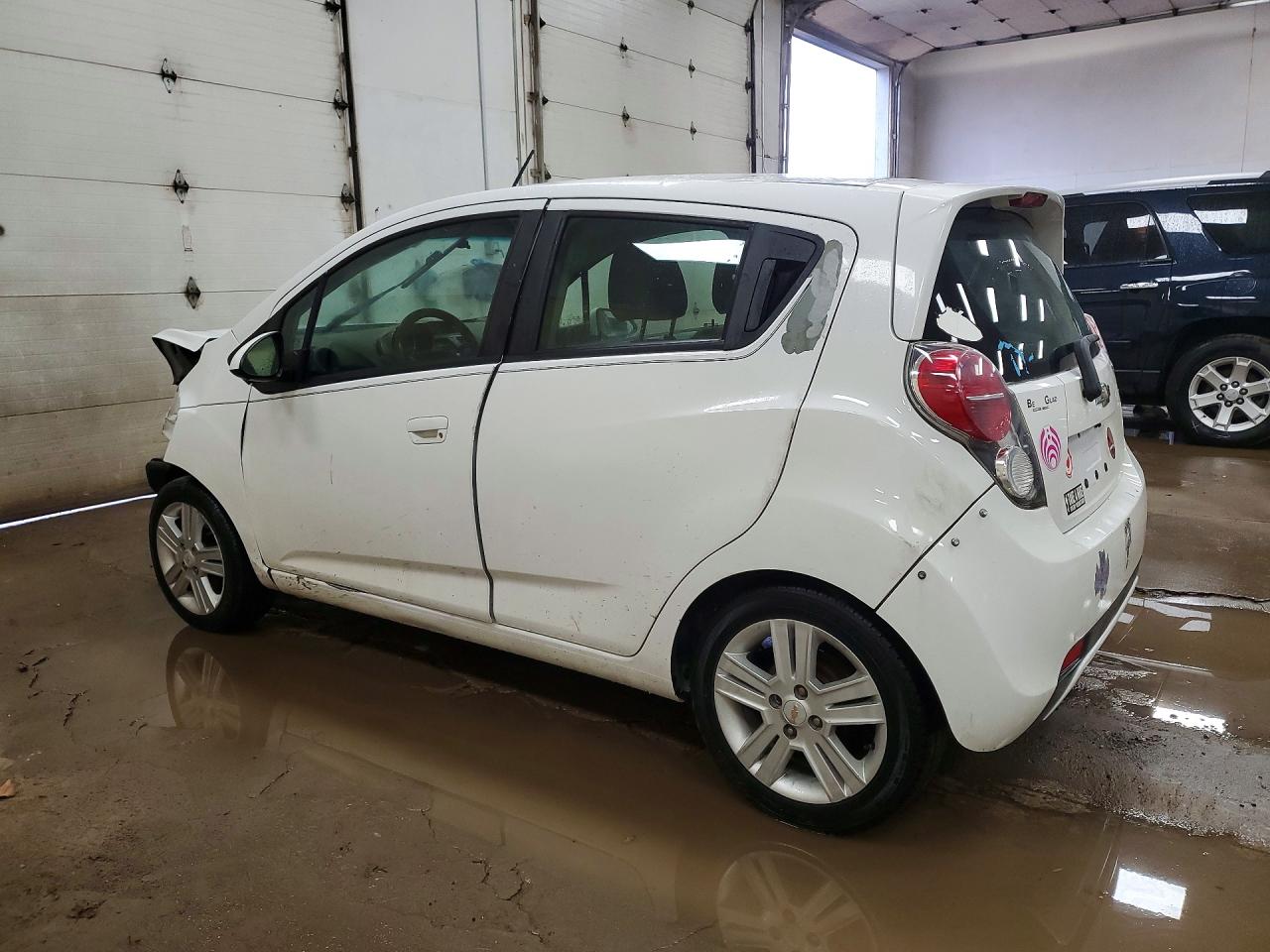 2013 Chevrolet Spark 1lt White vin: KL8CD6S92DC511948