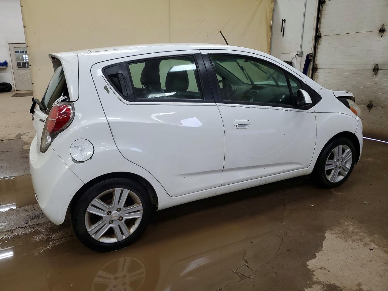 2013 Chevrolet Spark 1lt White vin: KL8CD6S92DC511948