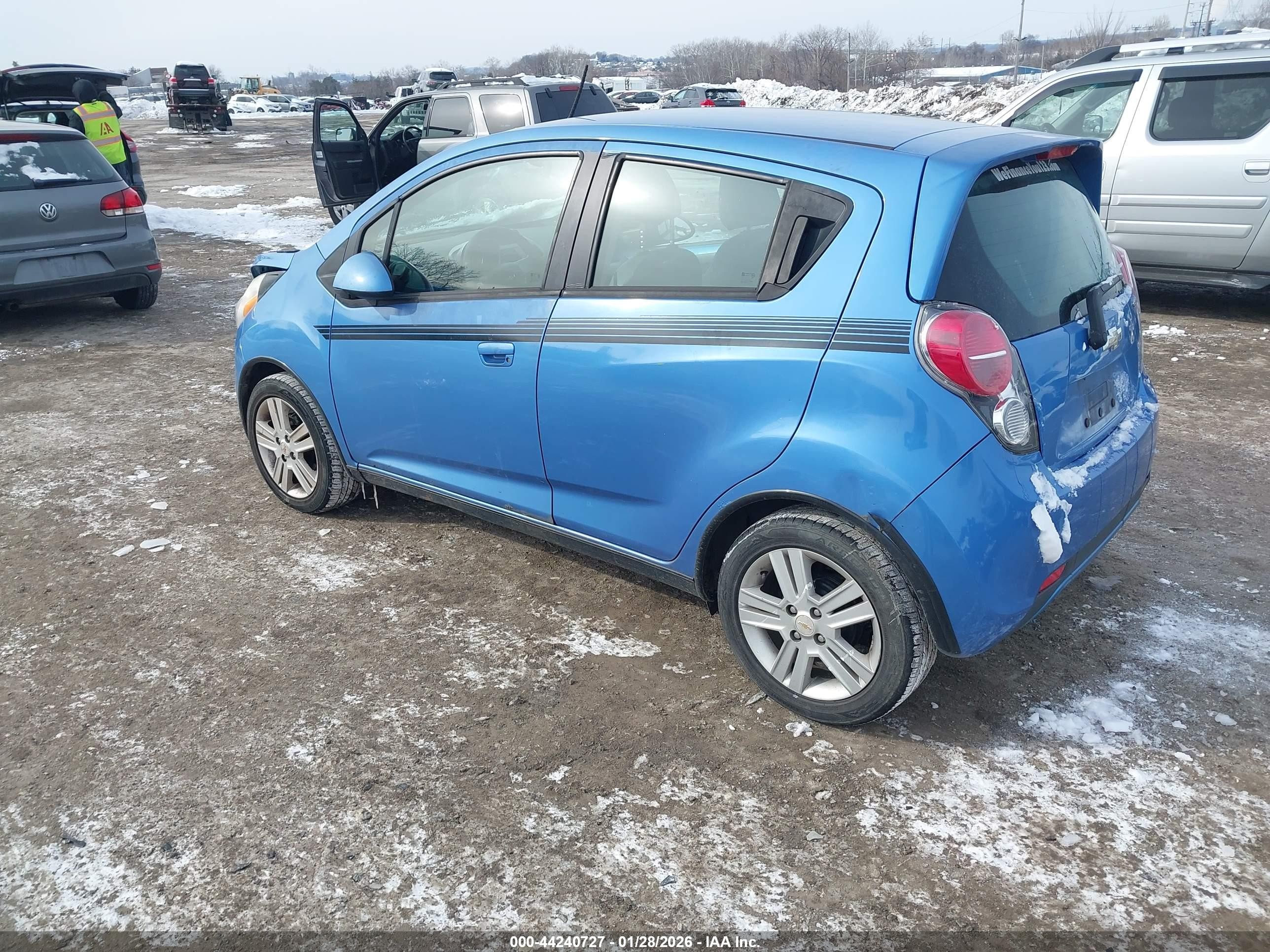 2013 Chevrolet Spark 1lt Auto Синий vin: KL8CD6S92DC512341