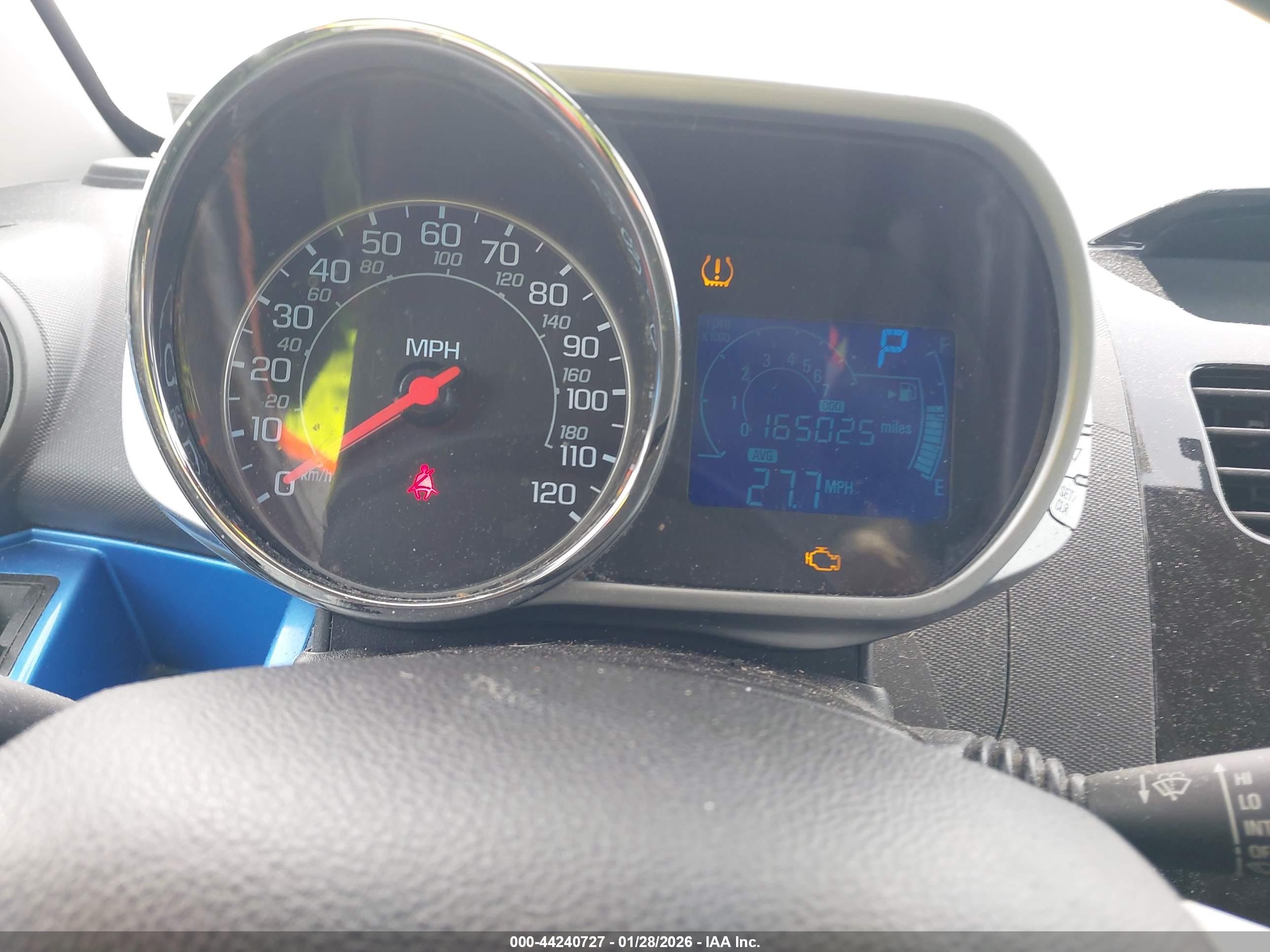 2013 Chevrolet Spark 1lt Auto Синий vin: KL8CD6S92DC512341